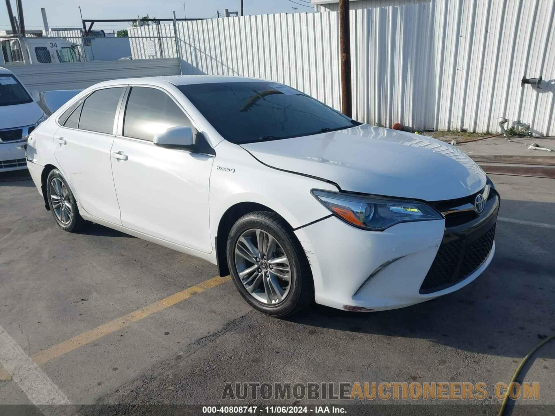 4T1BD1FK8FU174293 TOYOTA CAMRY HYBRID 2015