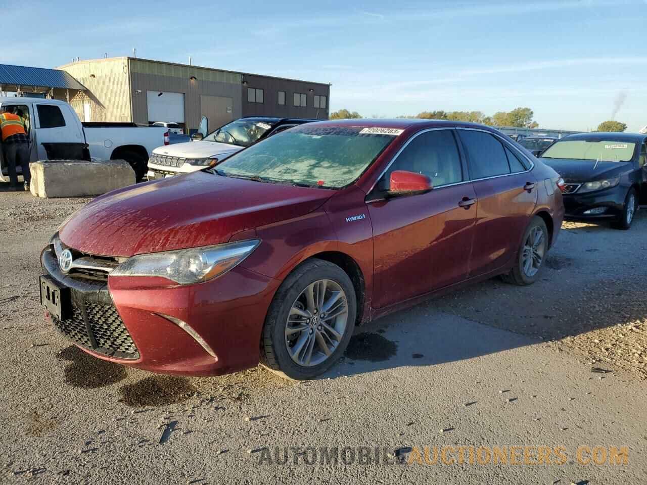 4T1BD1FK8GU184940 TOYOTA CAMRY 2016