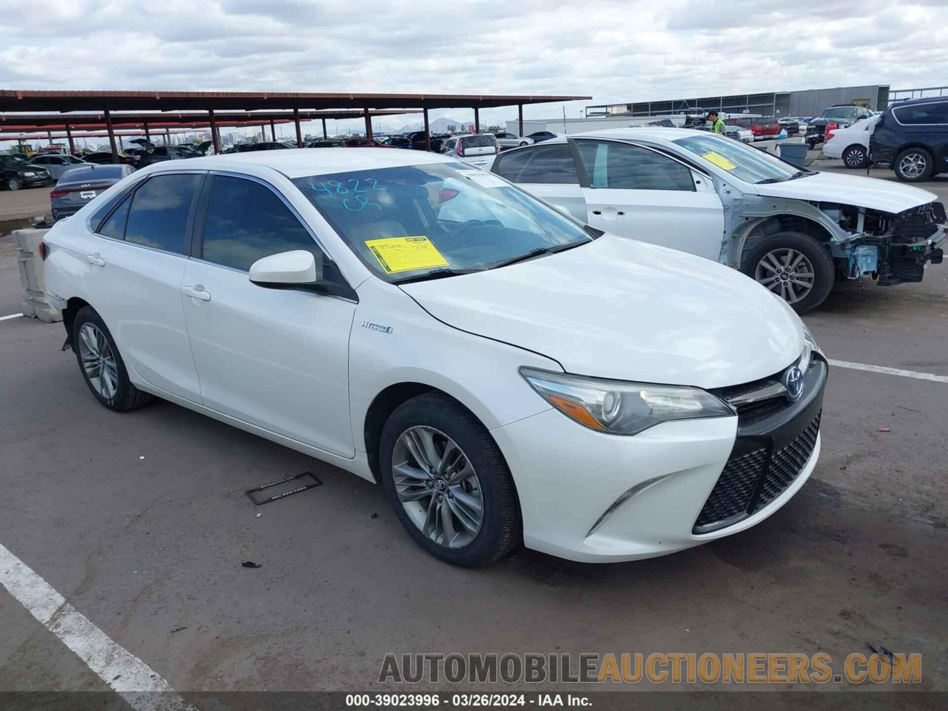 4T1BD1FK8GU190690 TOYOTA CAMRY HYBRID 2016