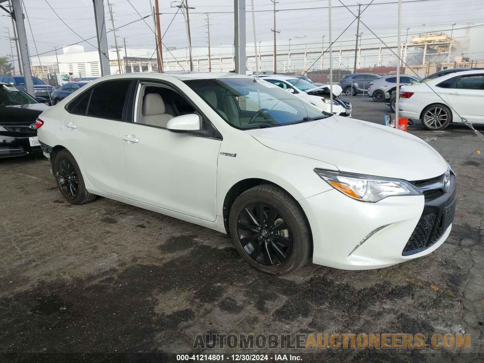 4T1BD1FK8HU214391 TOYOTA CAMRY HYBRID 2017