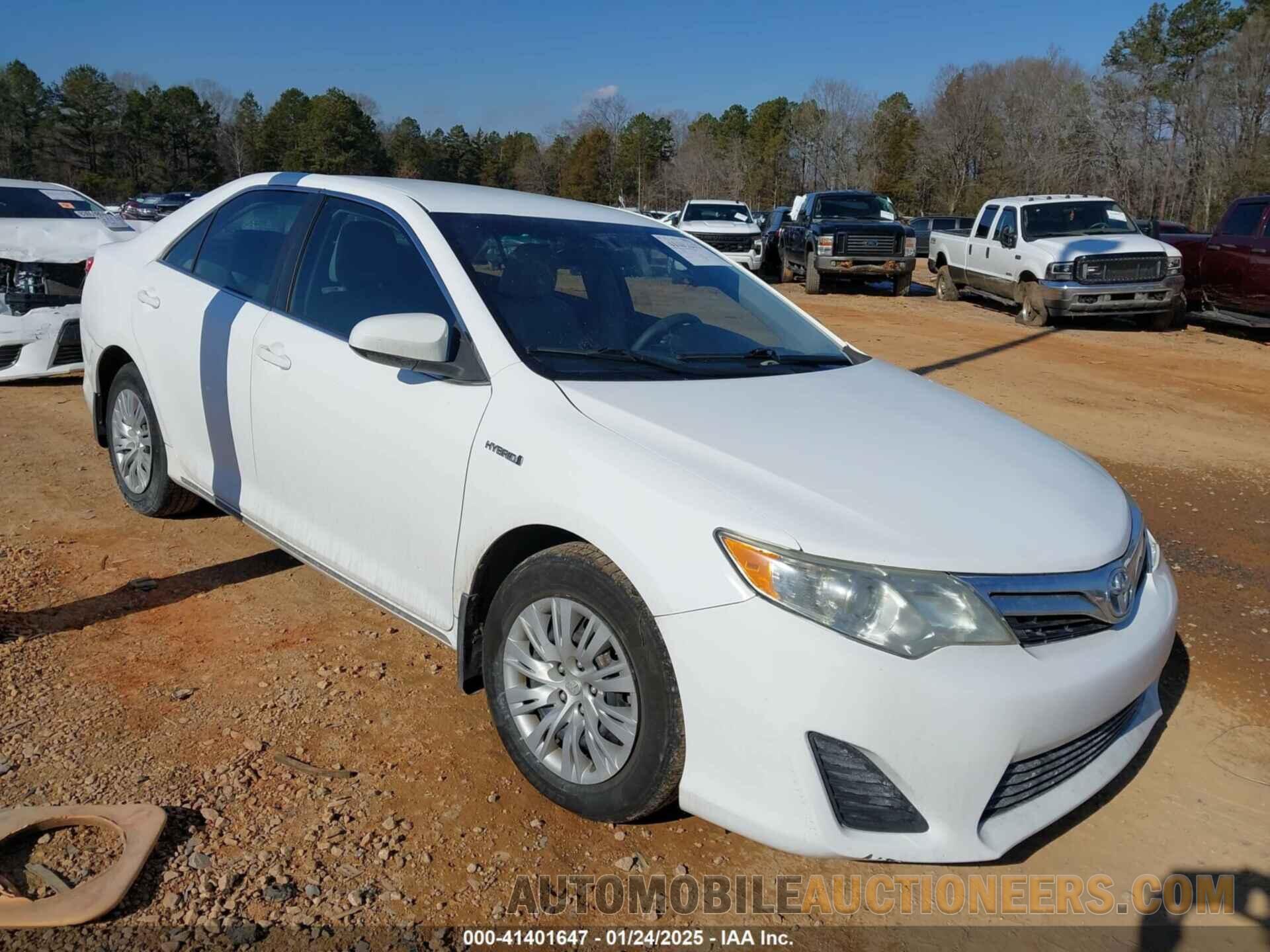 4T1BD1FK9CU005377 TOYOTA CAMRY HYBRID 2012