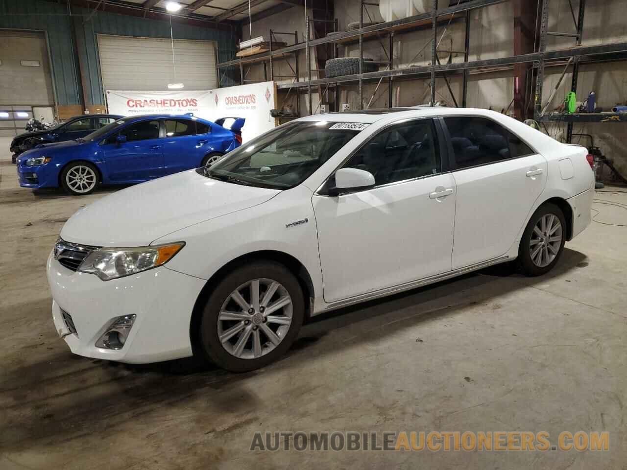 4T1BD1FK9CU007890 TOYOTA CAMRY 2012