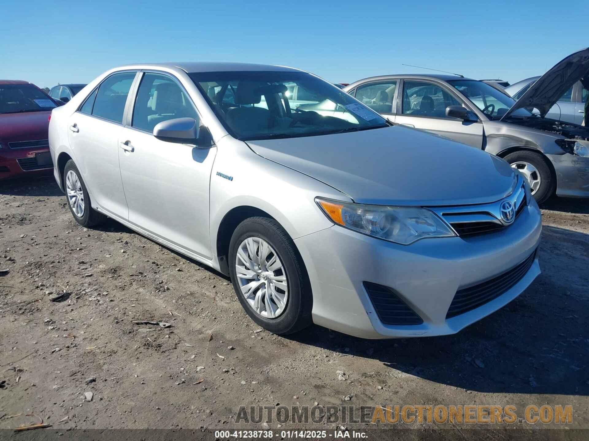 4T1BD1FK9CU028125 TOYOTA CAMRY HYBRID 2012