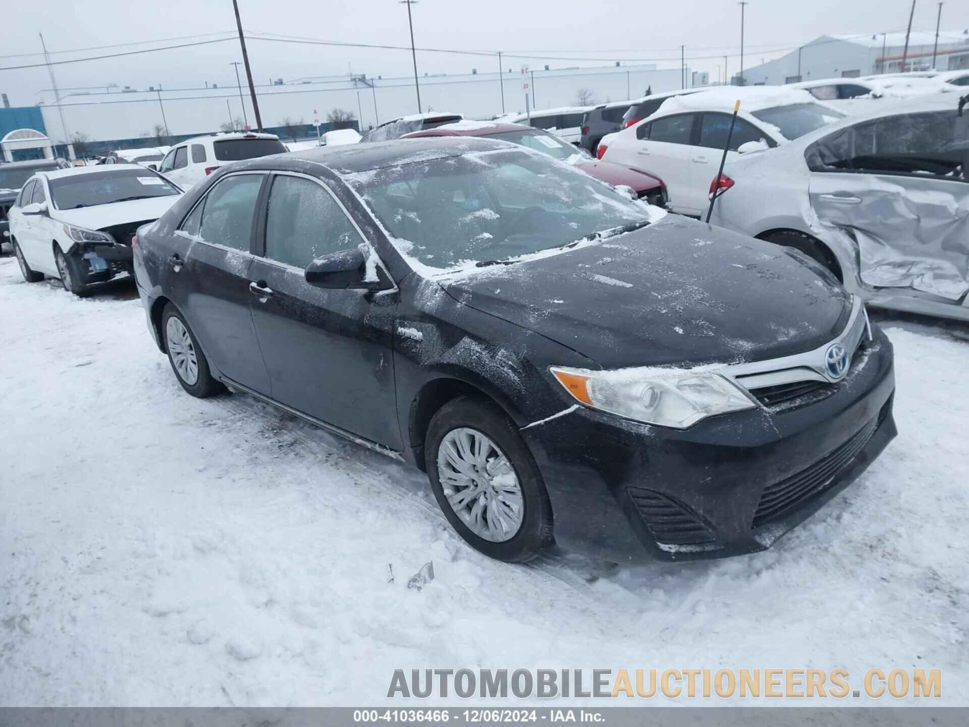 4T1BD1FK9DU094580 TOYOTA CAMRY HYBRID 2013