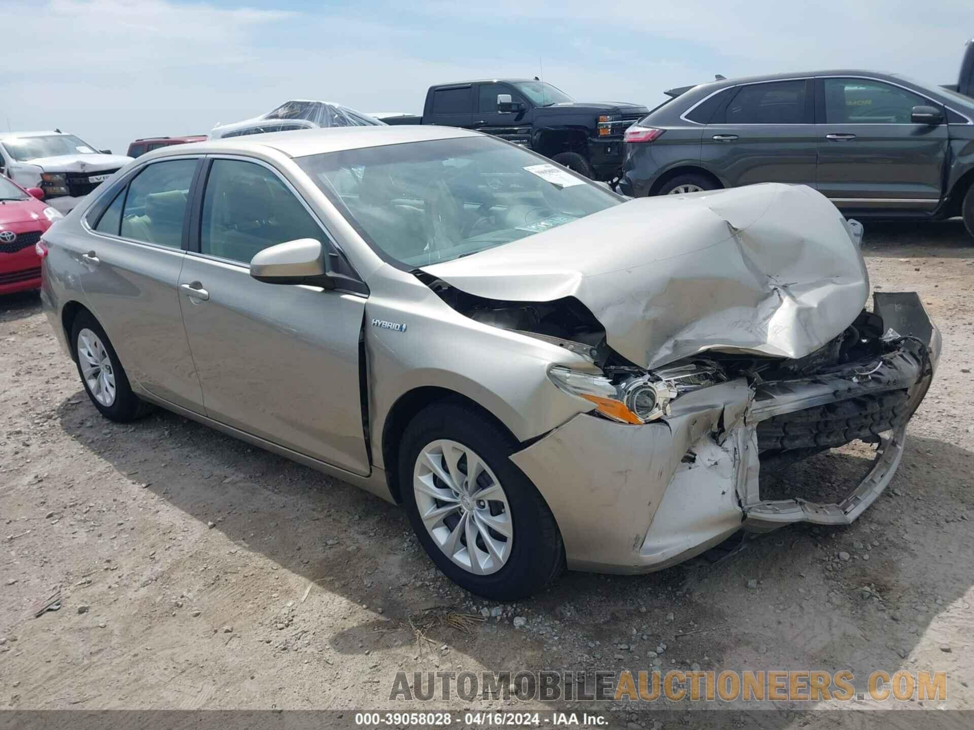 4T1BD1FK9FU154280 TOYOTA CAMRY HYBRID 2015