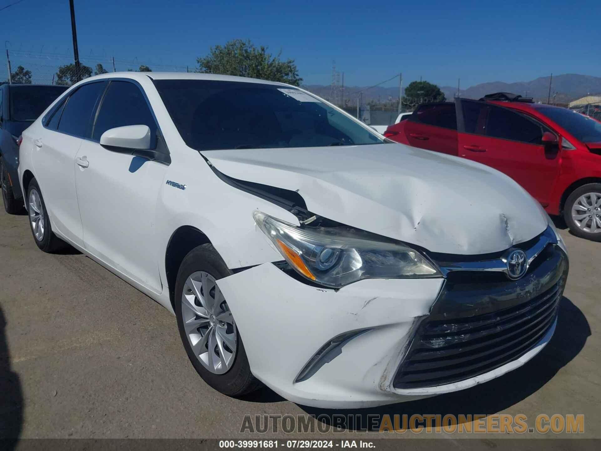 4T1BD1FK9FU162587 TOYOTA CAMRY HYBRID 2015