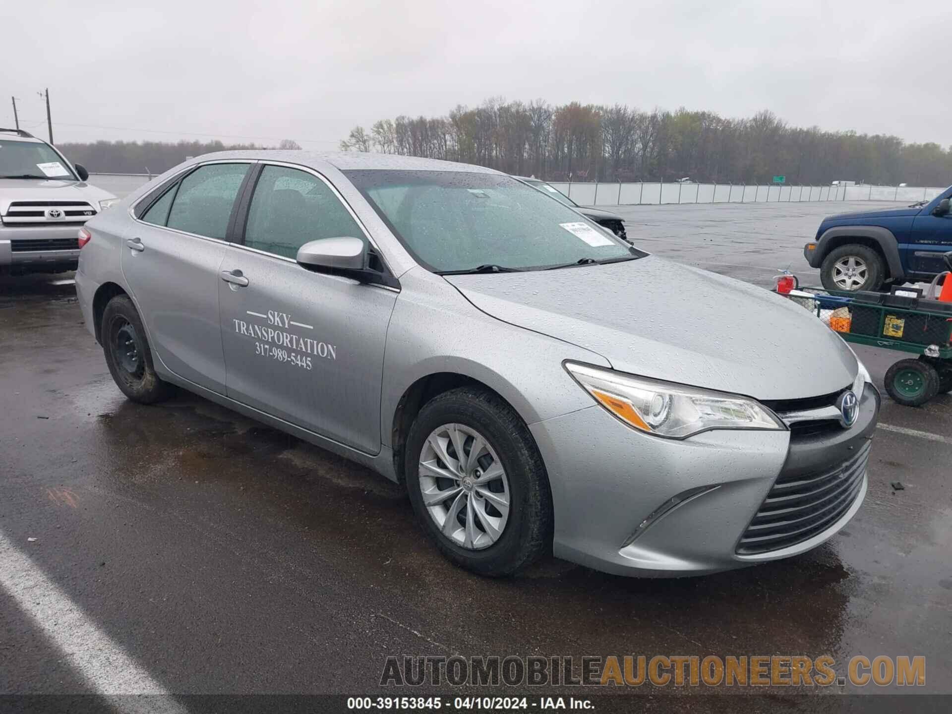 4T1BD1FK9GU182436 TOYOTA CAMRY HYBRID 2016