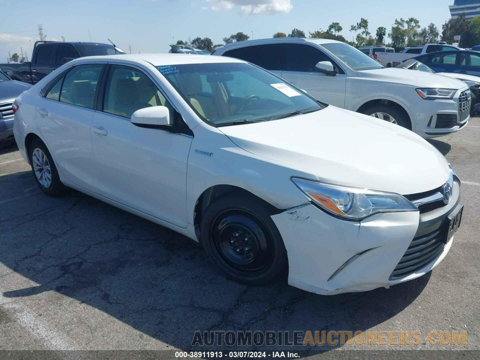 4T1BD1FK9GU189242 TOYOTA CAMRY HYBRID 2016