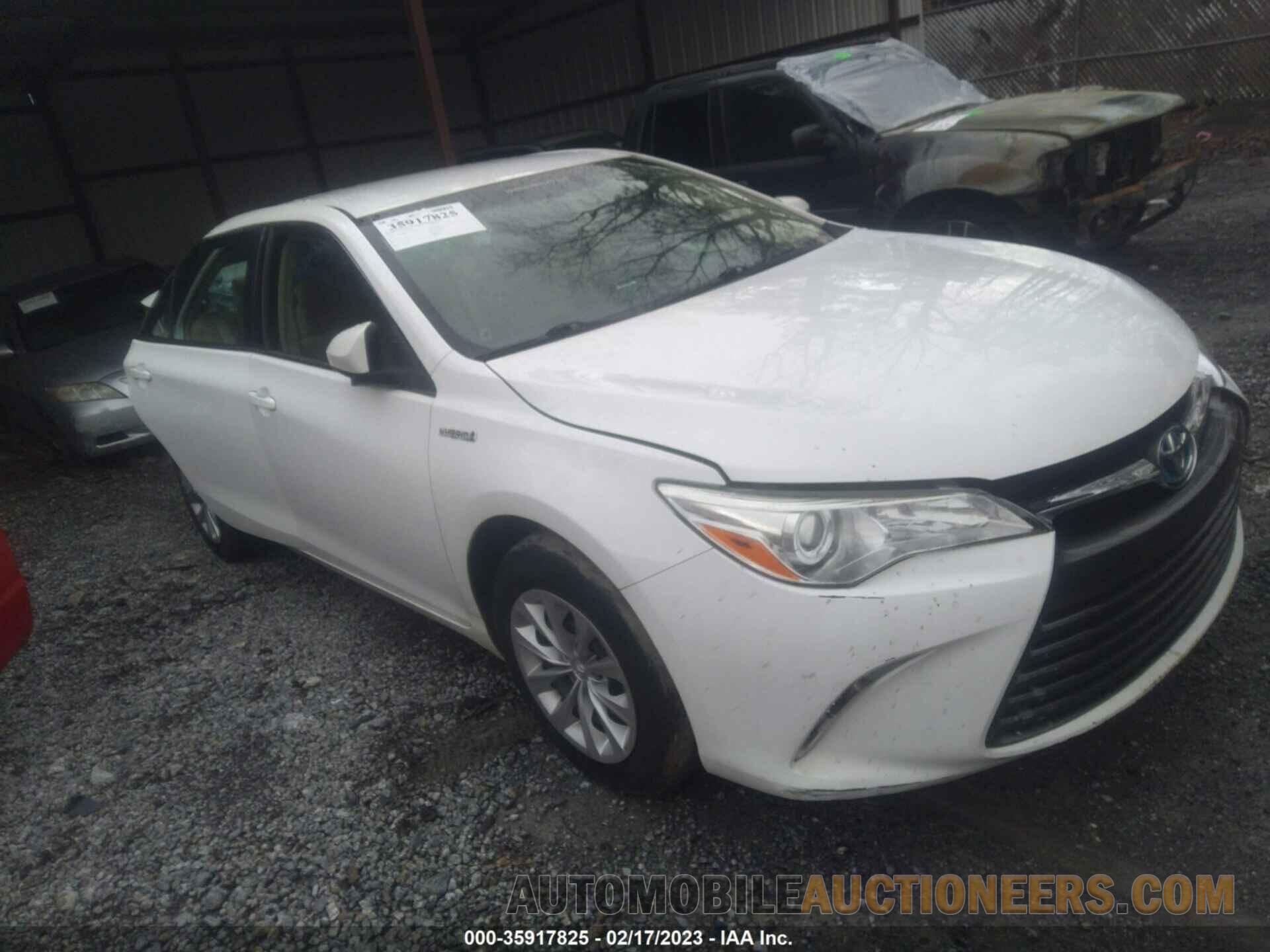 4T1BD1FK9GU193677 TOYOTA CAMRY HYBRID 2016