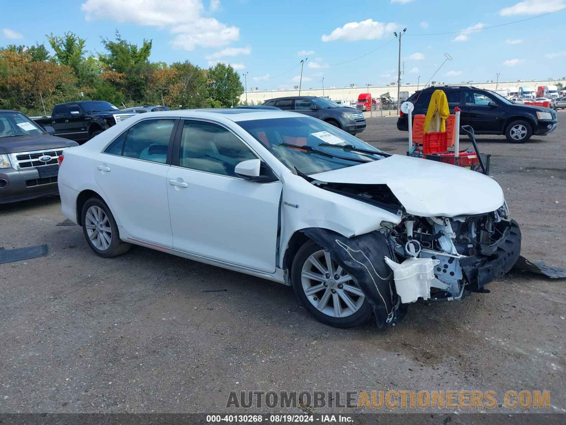 4T1BD1FKXCU052143 TOYOTA CAMRY HYBRID 2012