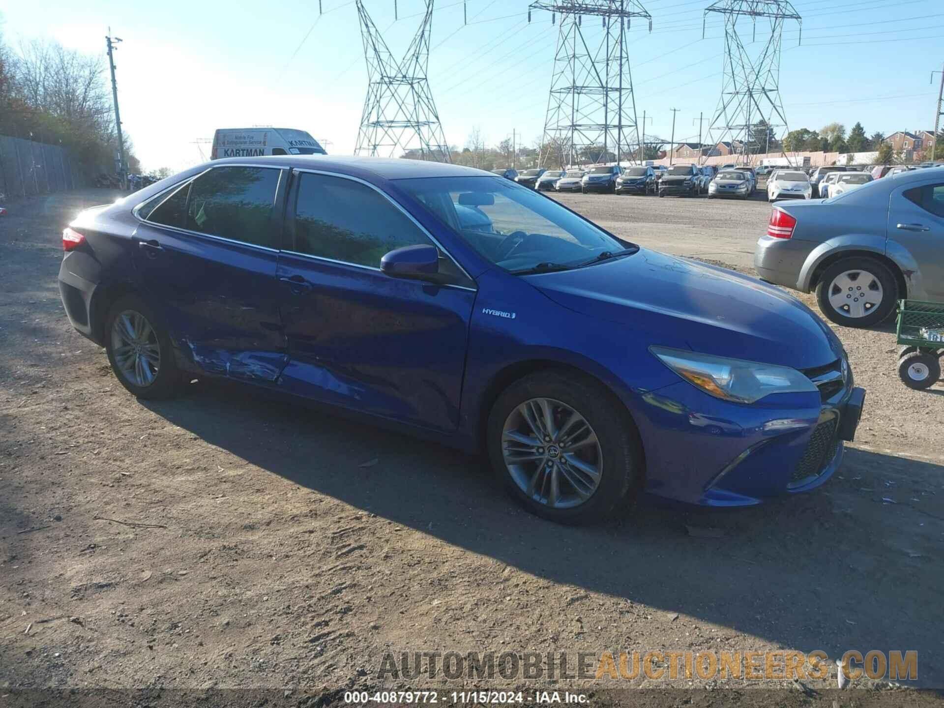 4T1BD1FKXFU147760 TOYOTA CAMRY HYBRID 2015