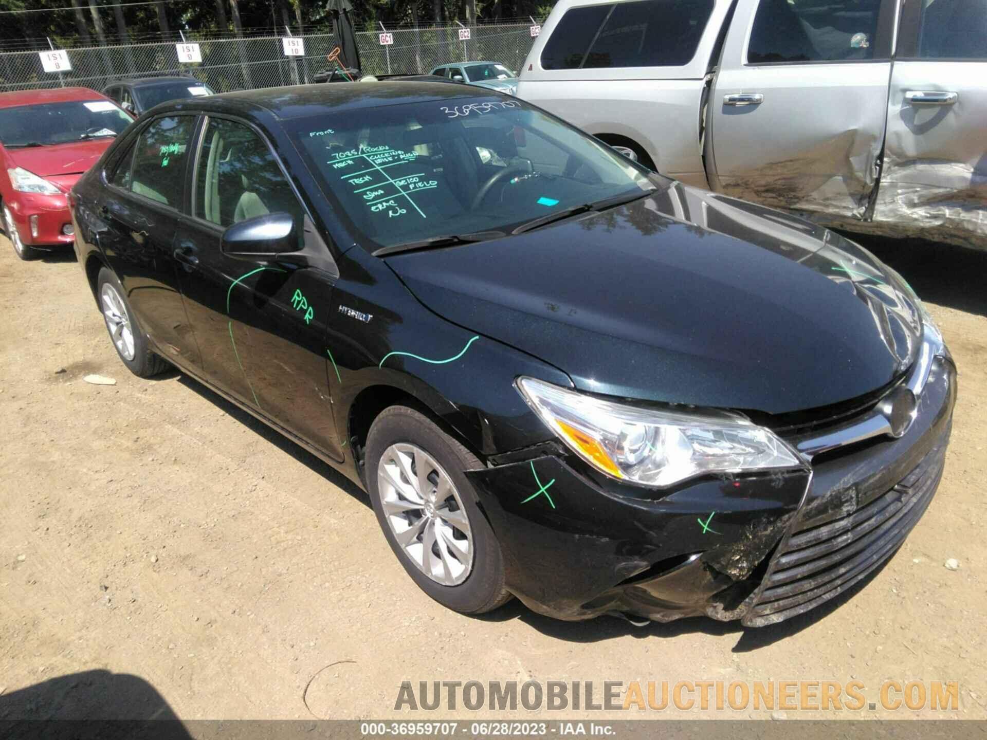 4T1BD1FKXGU177987 TOYOTA CAMRY HYBRID 2016