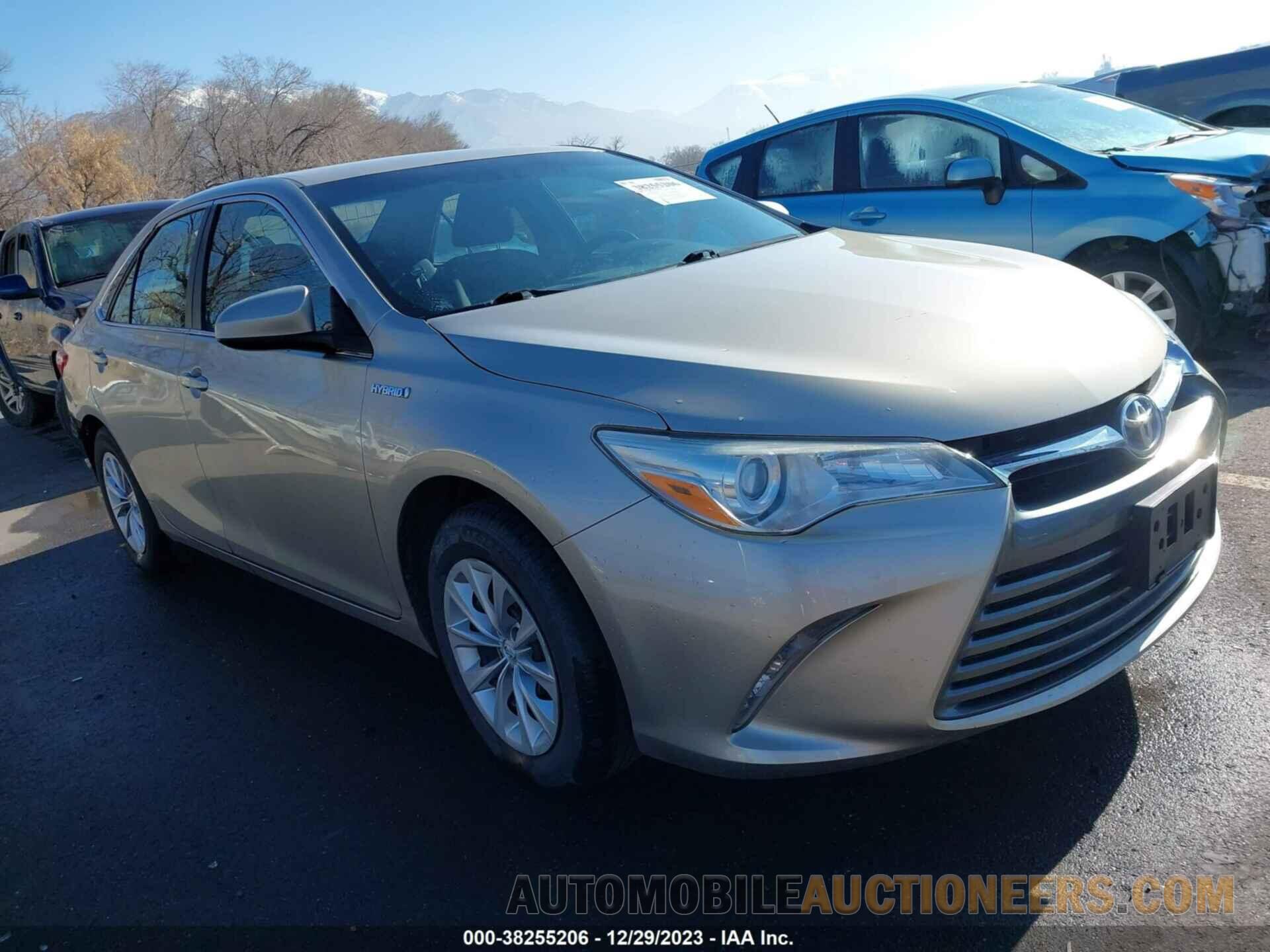 4T1BD1FKXGU188293 TOYOTA CAMRY HYBRID 2016