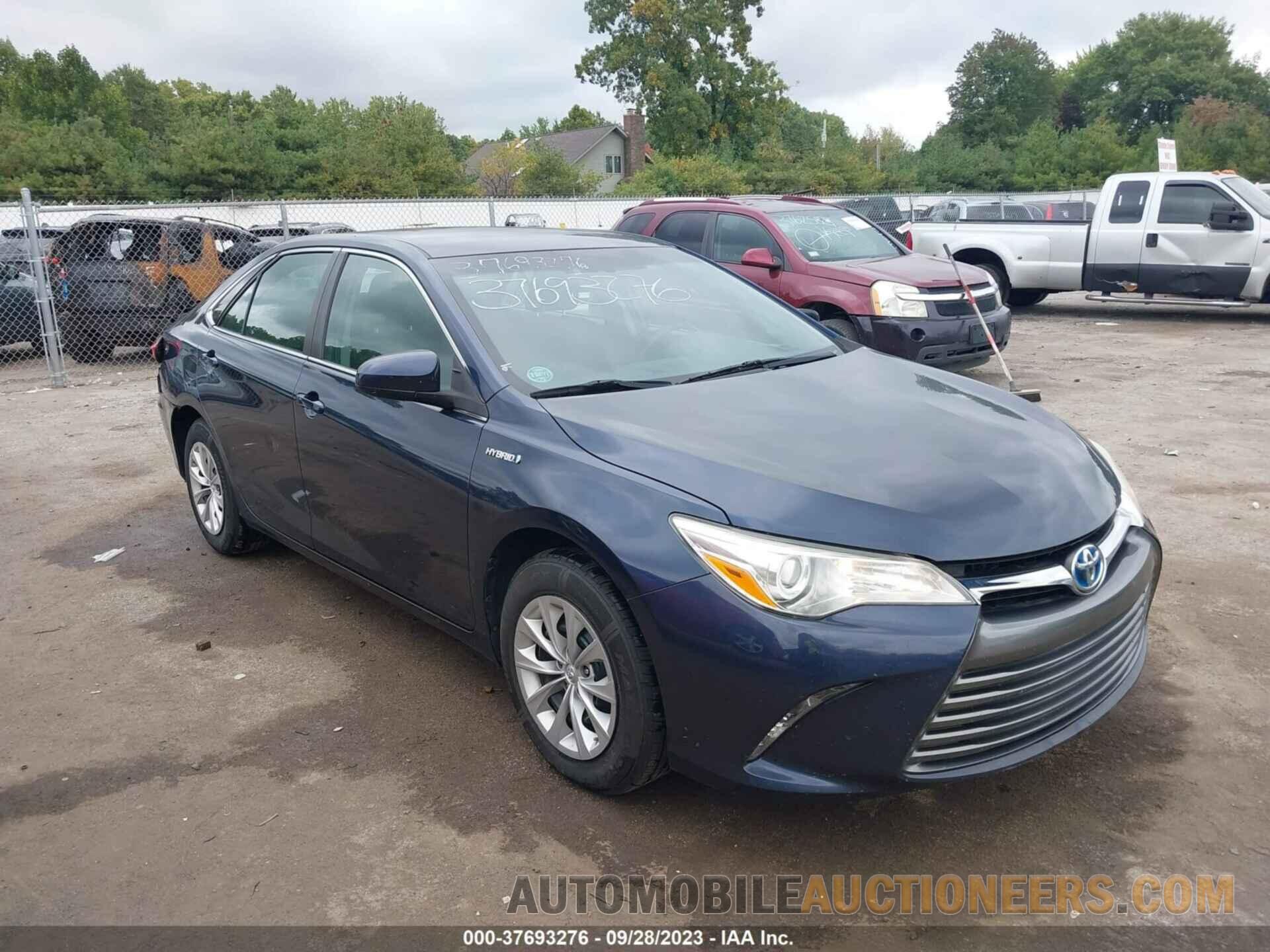 4T1BD1FKXGU193803 TOYOTA CAMRY HYBRID 2016