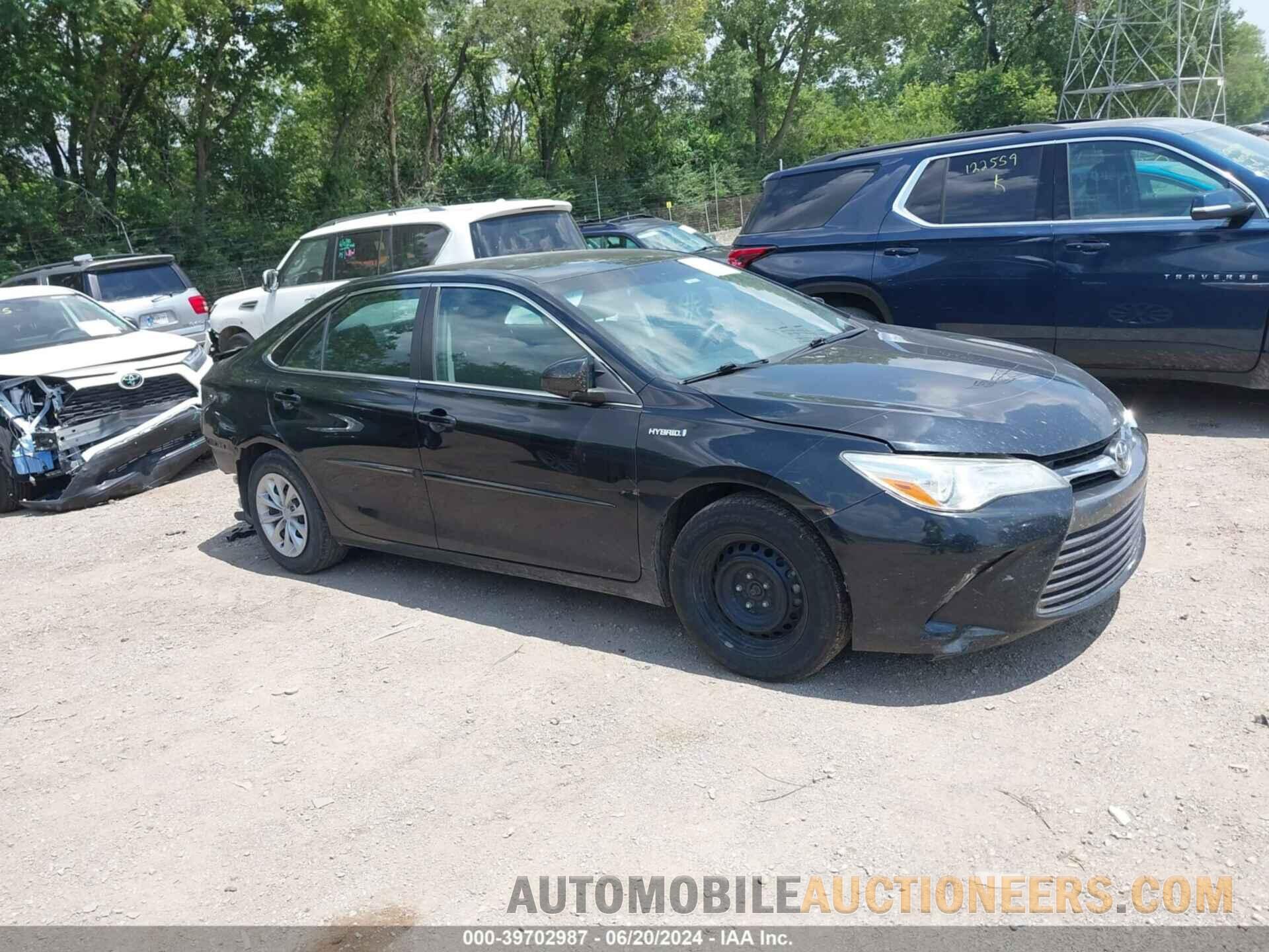 4T1BD1FKXHU214926 TOYOTA CAMRY HYBRID 2017