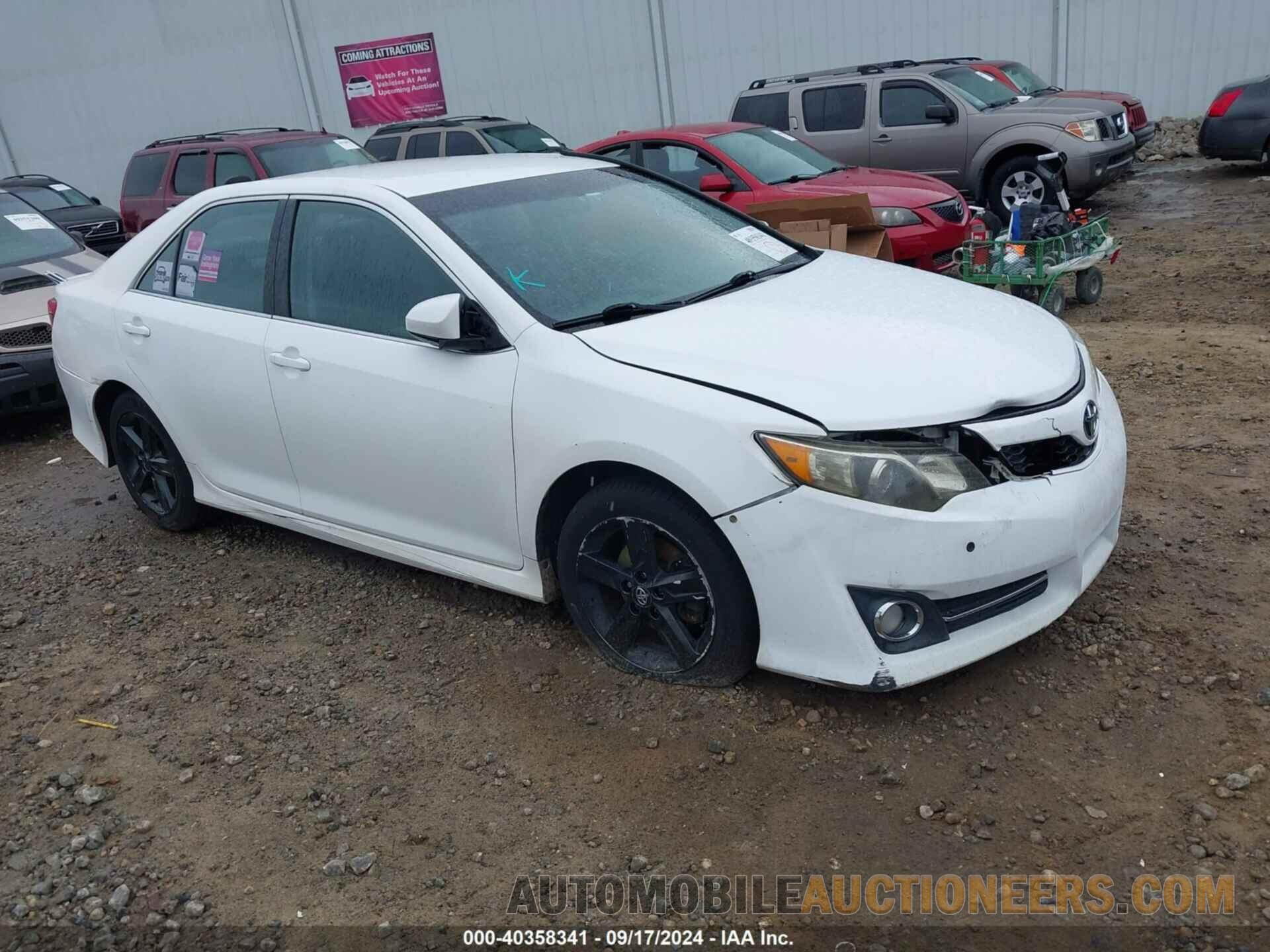 4T1BF1FK0CU503493 TOYOTA CAMRY 2012