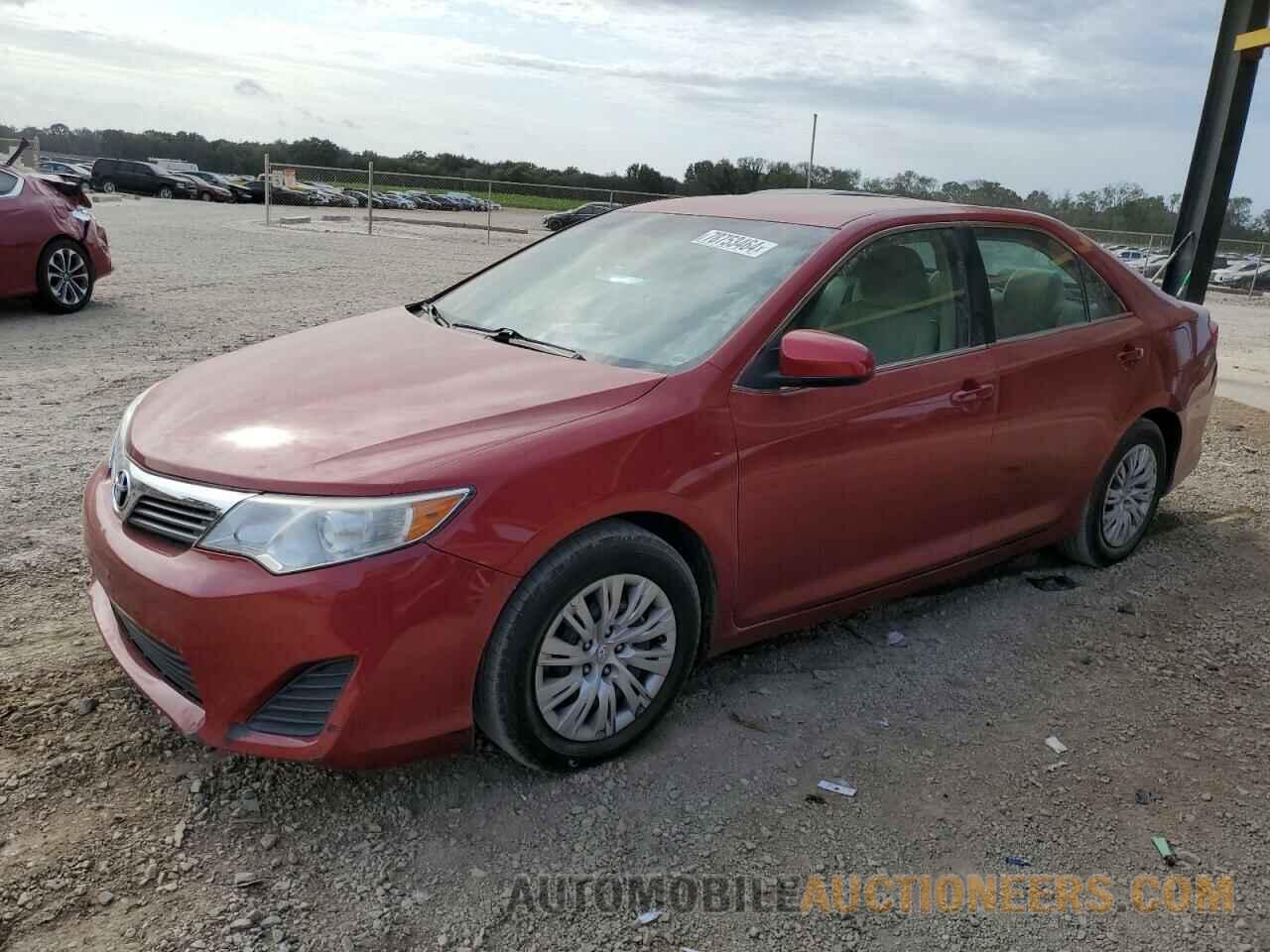 4T1BF1FK0CU516308 TOYOTA CAMRY 2012