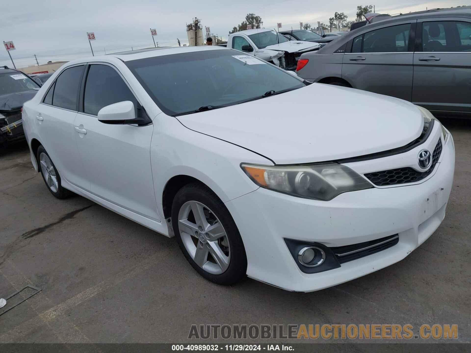 4T1BF1FK0CU516390 TOYOTA CAMRY 2012