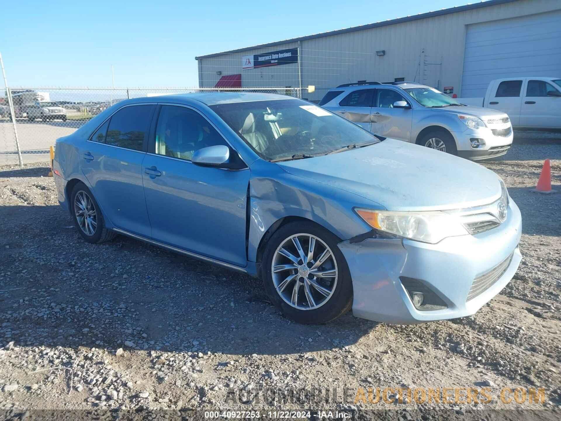 4T1BF1FK0CU555738 TOYOTA CAMRY 2012