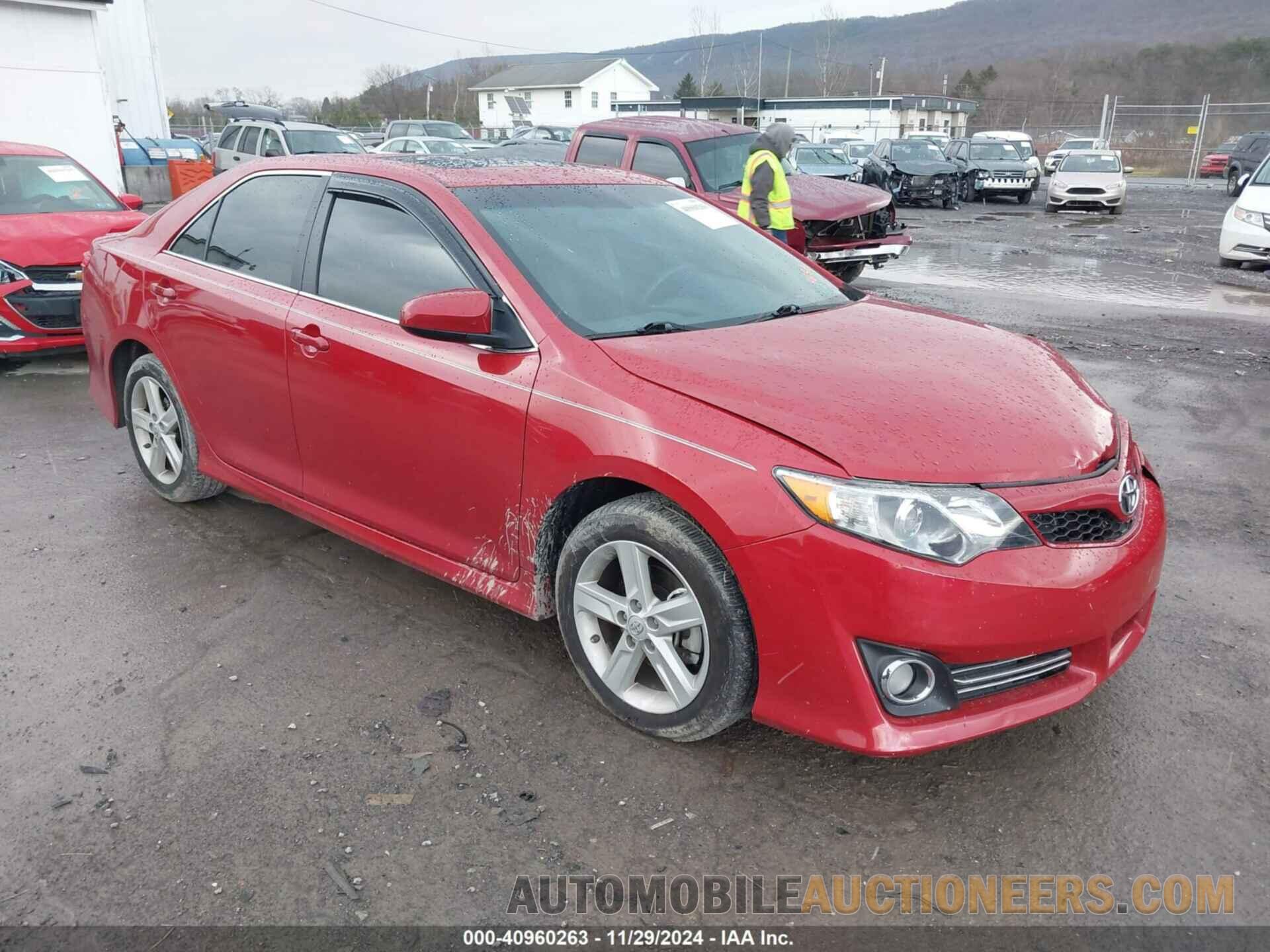 4T1BF1FK0CU564682 TOYOTA CAMRY 2012