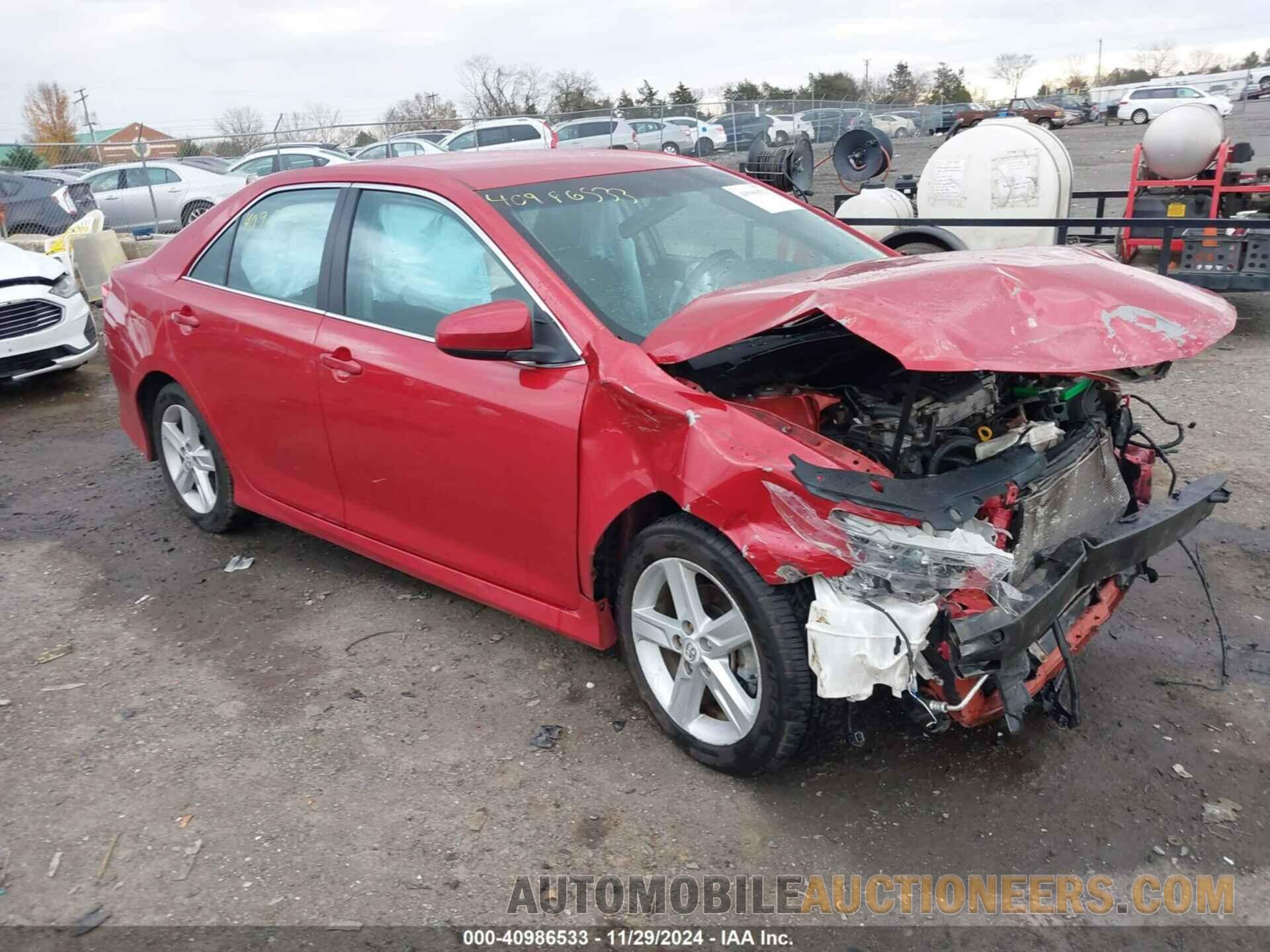 4T1BF1FK0CU591350 TOYOTA CAMRY 2012