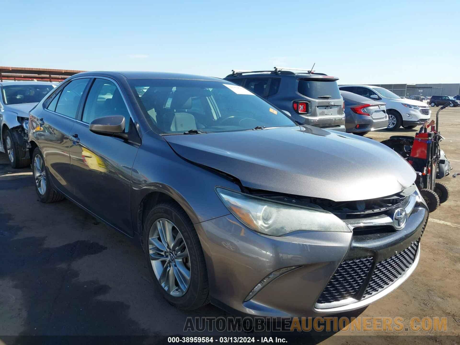 4T1BF1FK0FU013852 TOYOTA CAMRY 2015