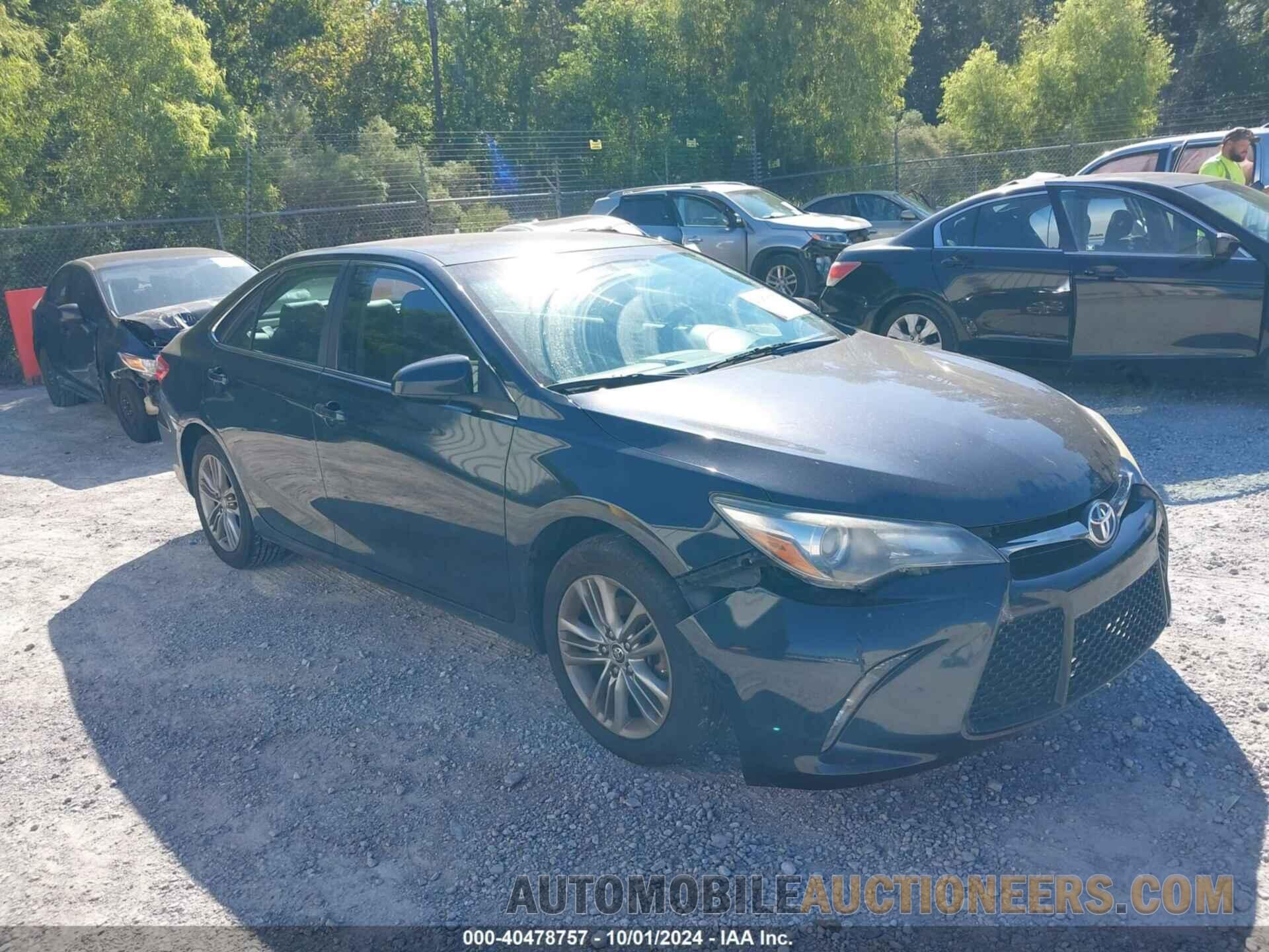 4T1BF1FK0FU075459 TOYOTA CAMRY 2015