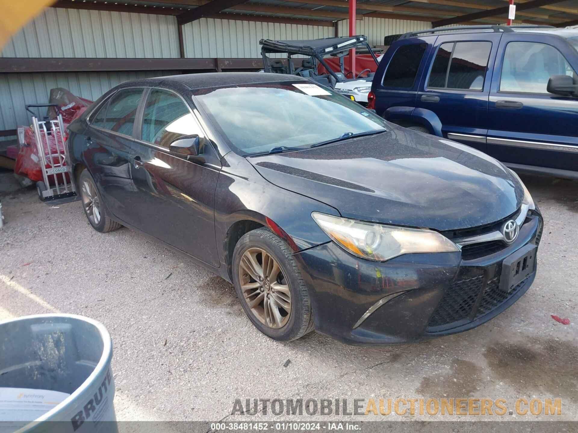 4T1BF1FK0FU078524 TOYOTA CAMRY 2015