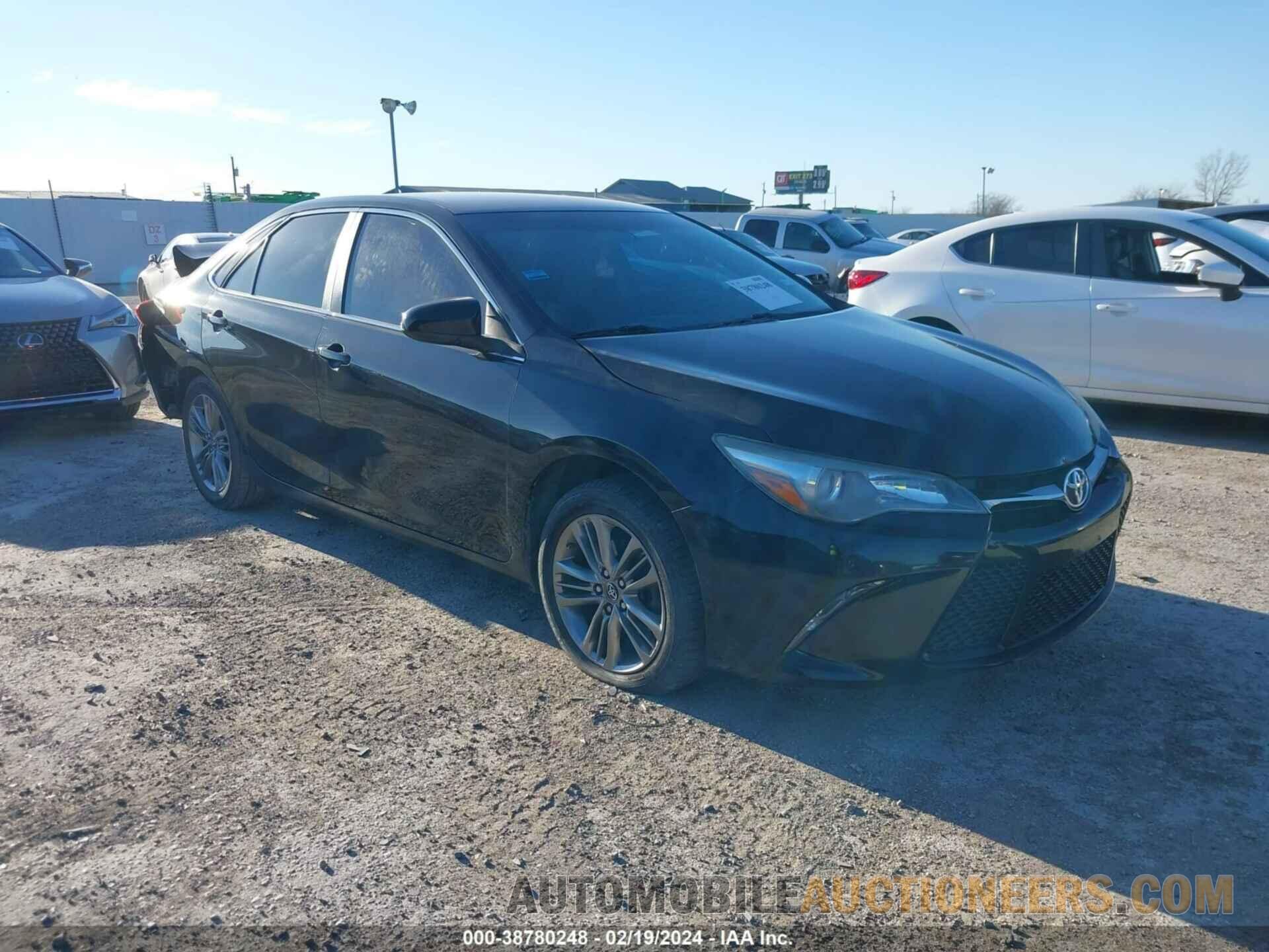 4T1BF1FK0FU080709 TOYOTA CAMRY 2015