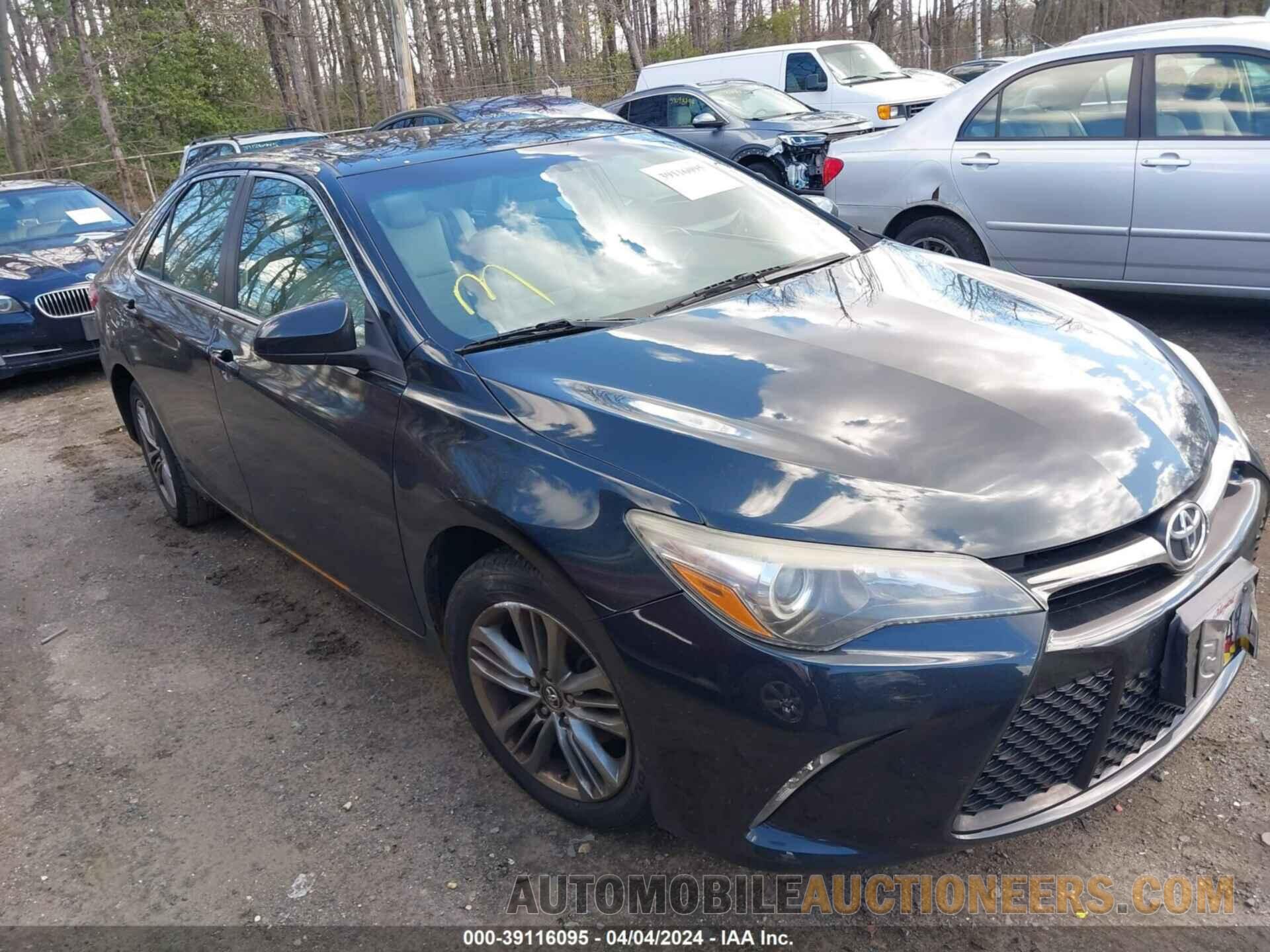 4T1BF1FK0FU106967 TOYOTA CAMRY 2015