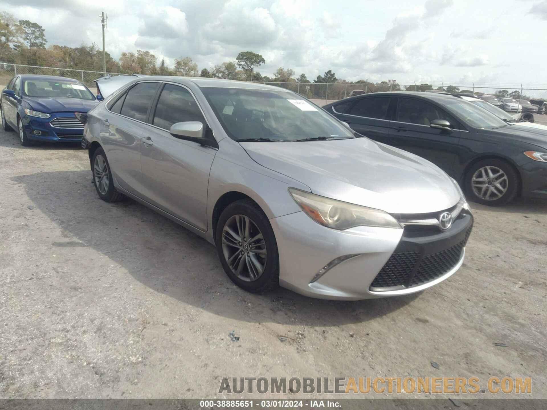 4T1BF1FK0FU483038 TOYOTA CAMRY 2015