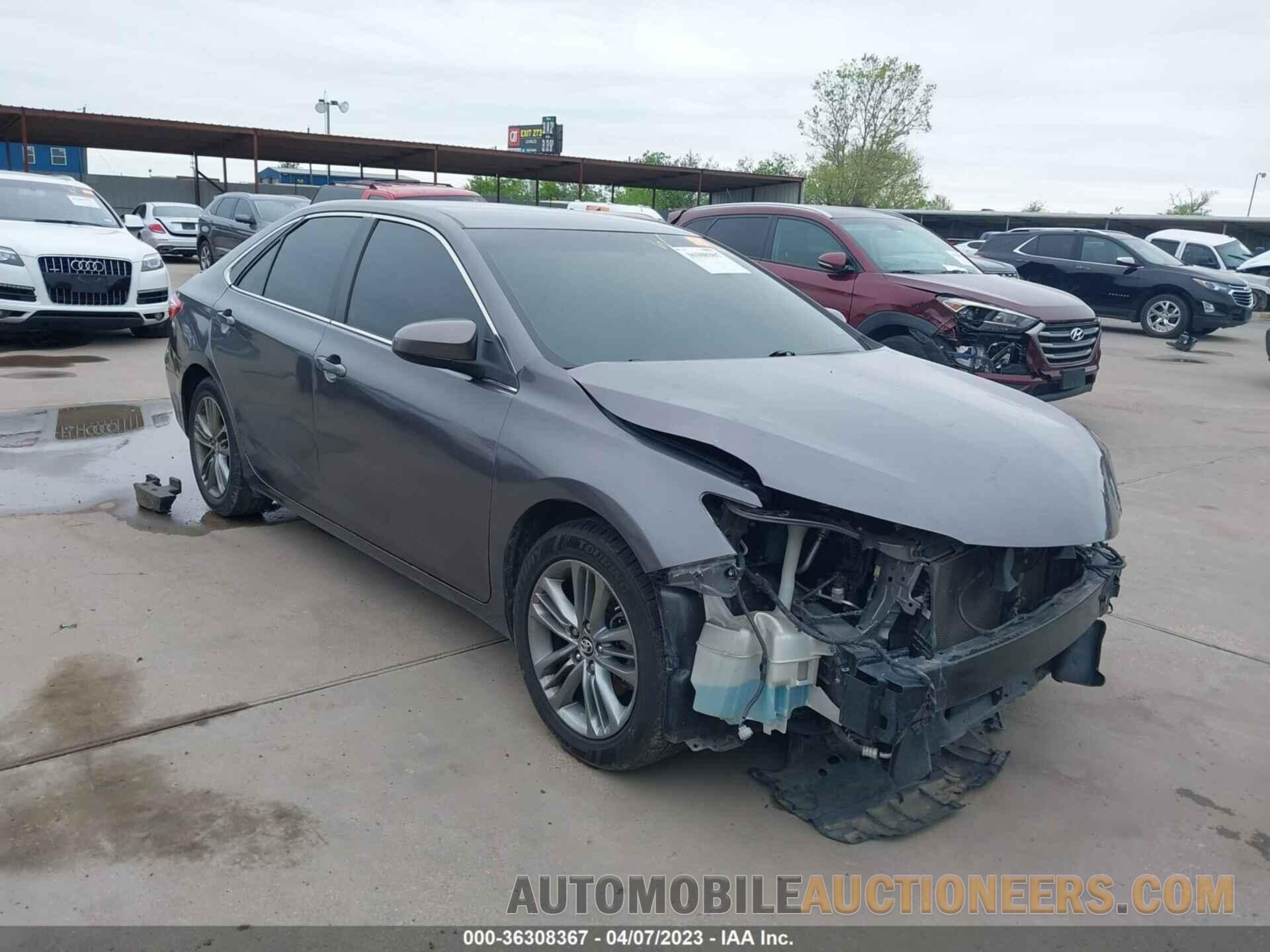 4T1BF1FK0FU492256 TOYOTA CAMRY 2015