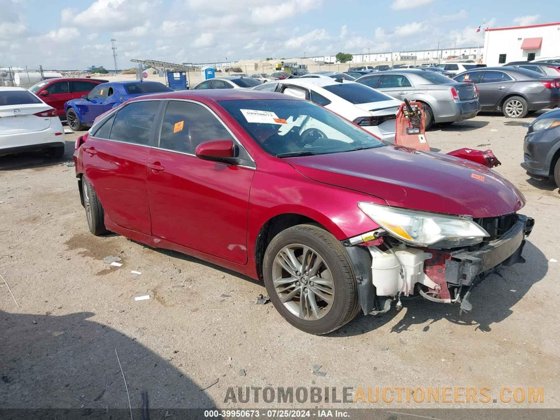 4T1BF1FK0FU874707 TOYOTA CAMRY 2015