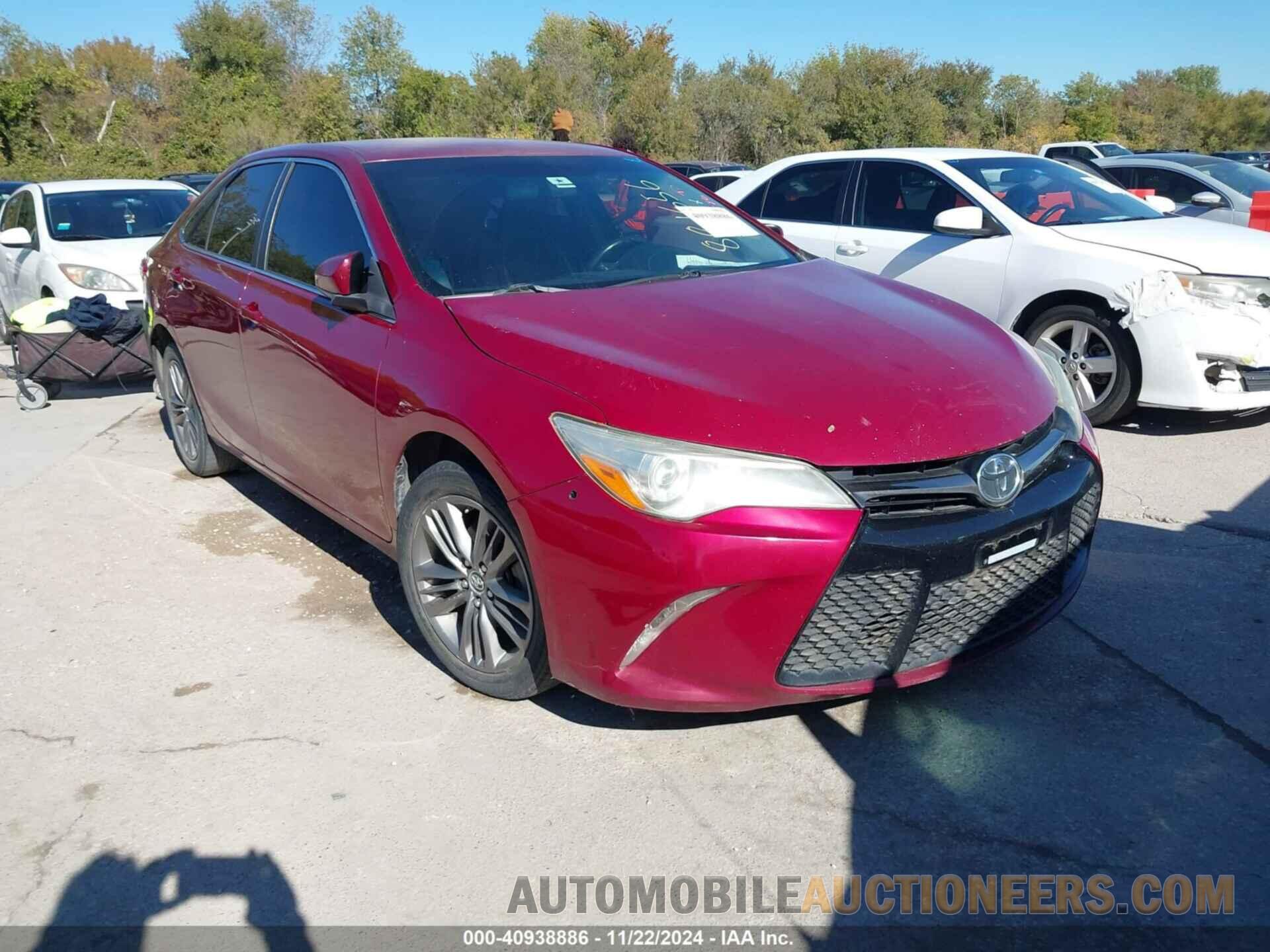 4T1BF1FK0FU881656 TOYOTA CAMRY 2015