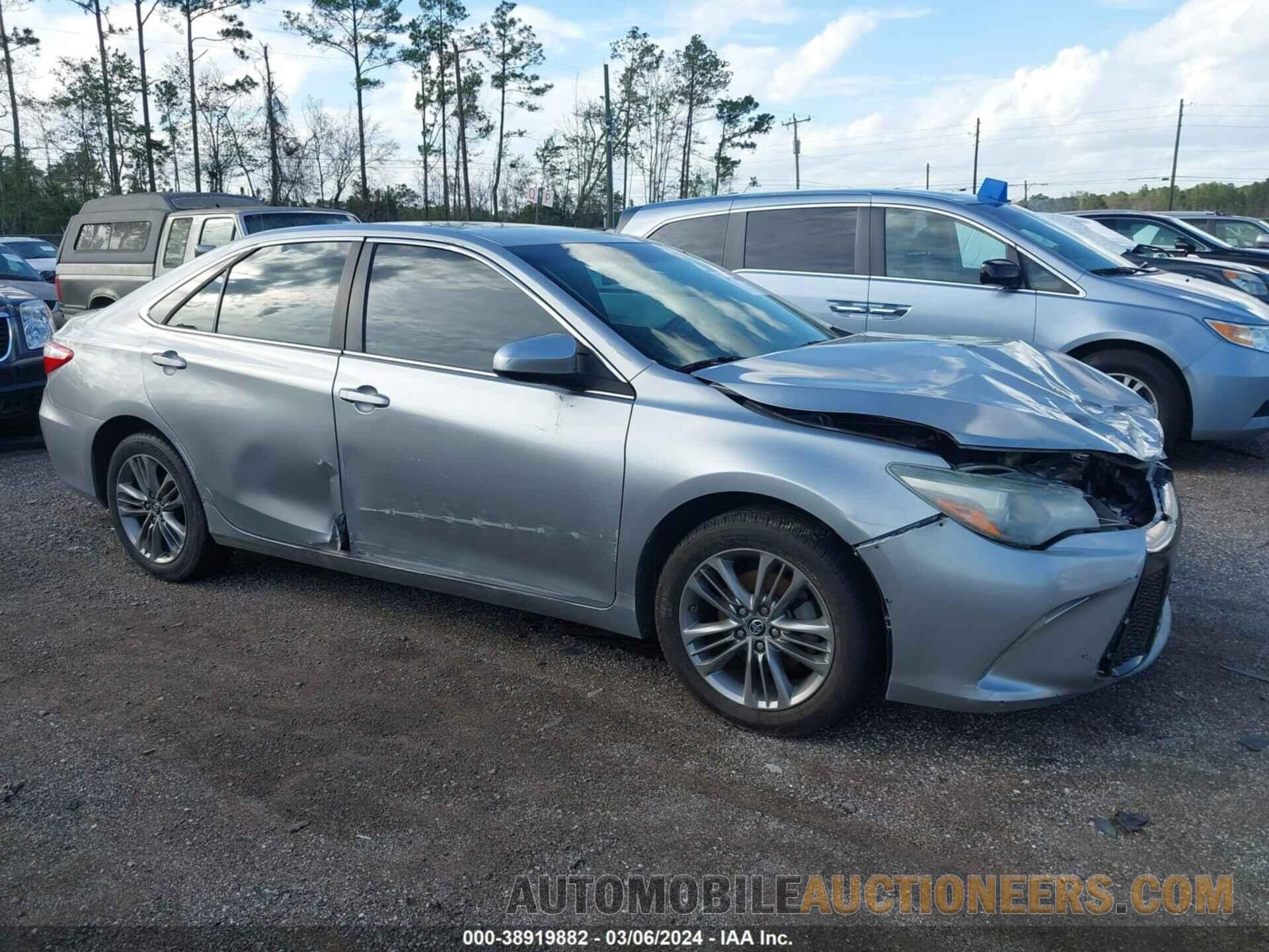 4T1BF1FK0FU897520 TOYOTA CAMRY 2015