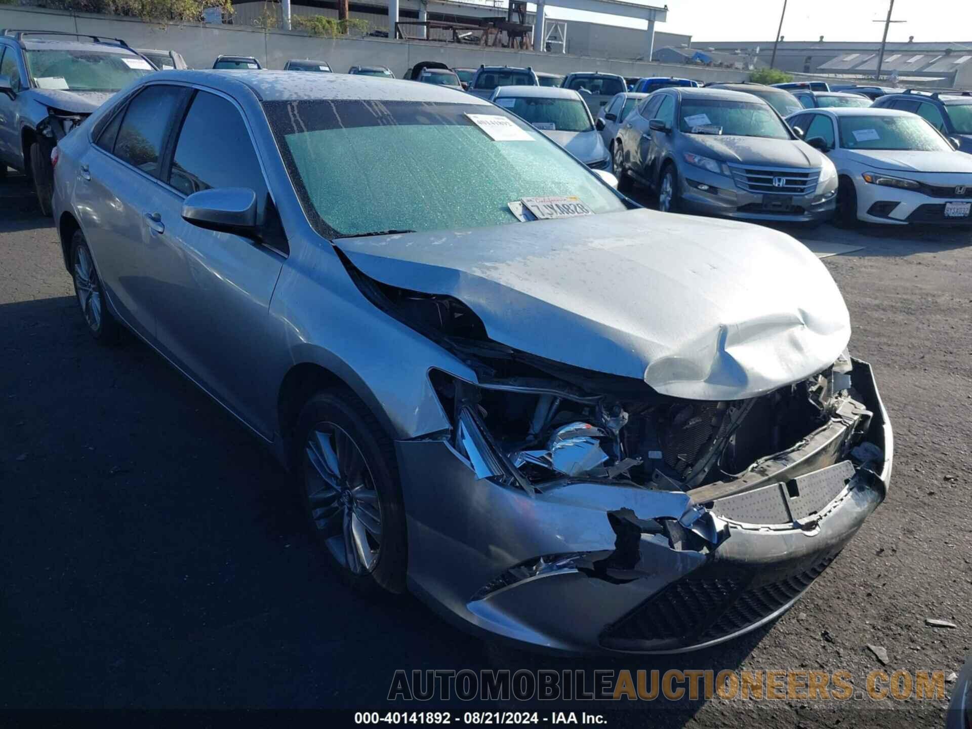 4T1BF1FK0FU904322 TOYOTA CAMRY 2015