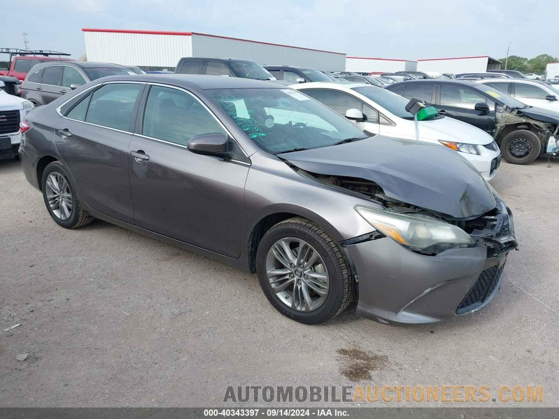 4T1BF1FK0FU948126 TOYOTA CAMRY 2015