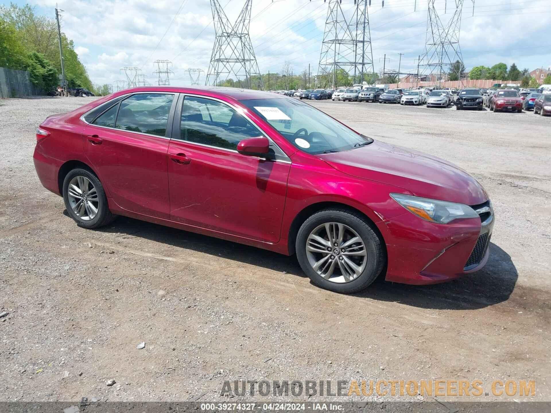 4T1BF1FK0FU975942 TOYOTA CAMRY 2015