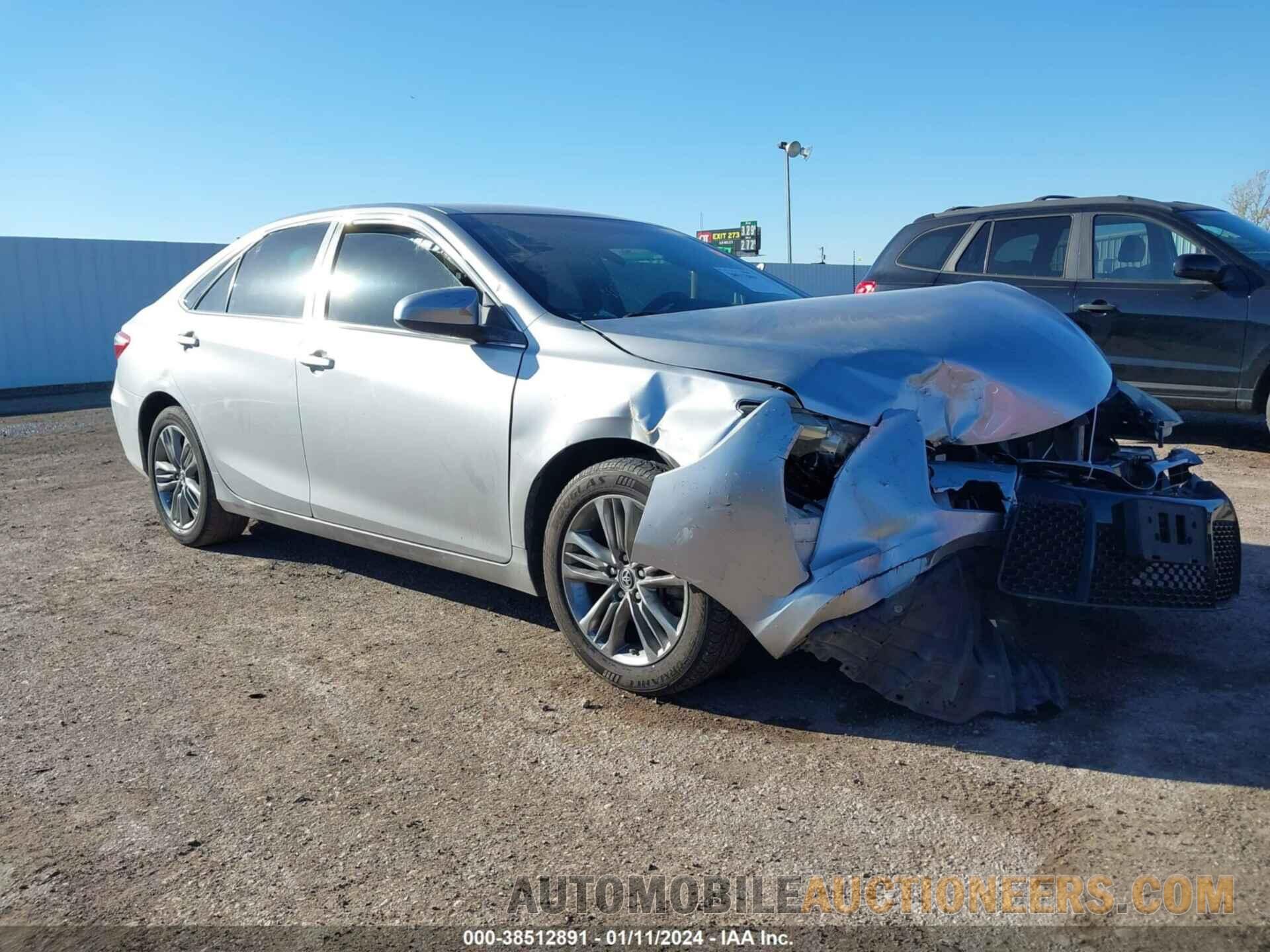 4T1BF1FK0GU139095 TOYOTA CAMRY 2016