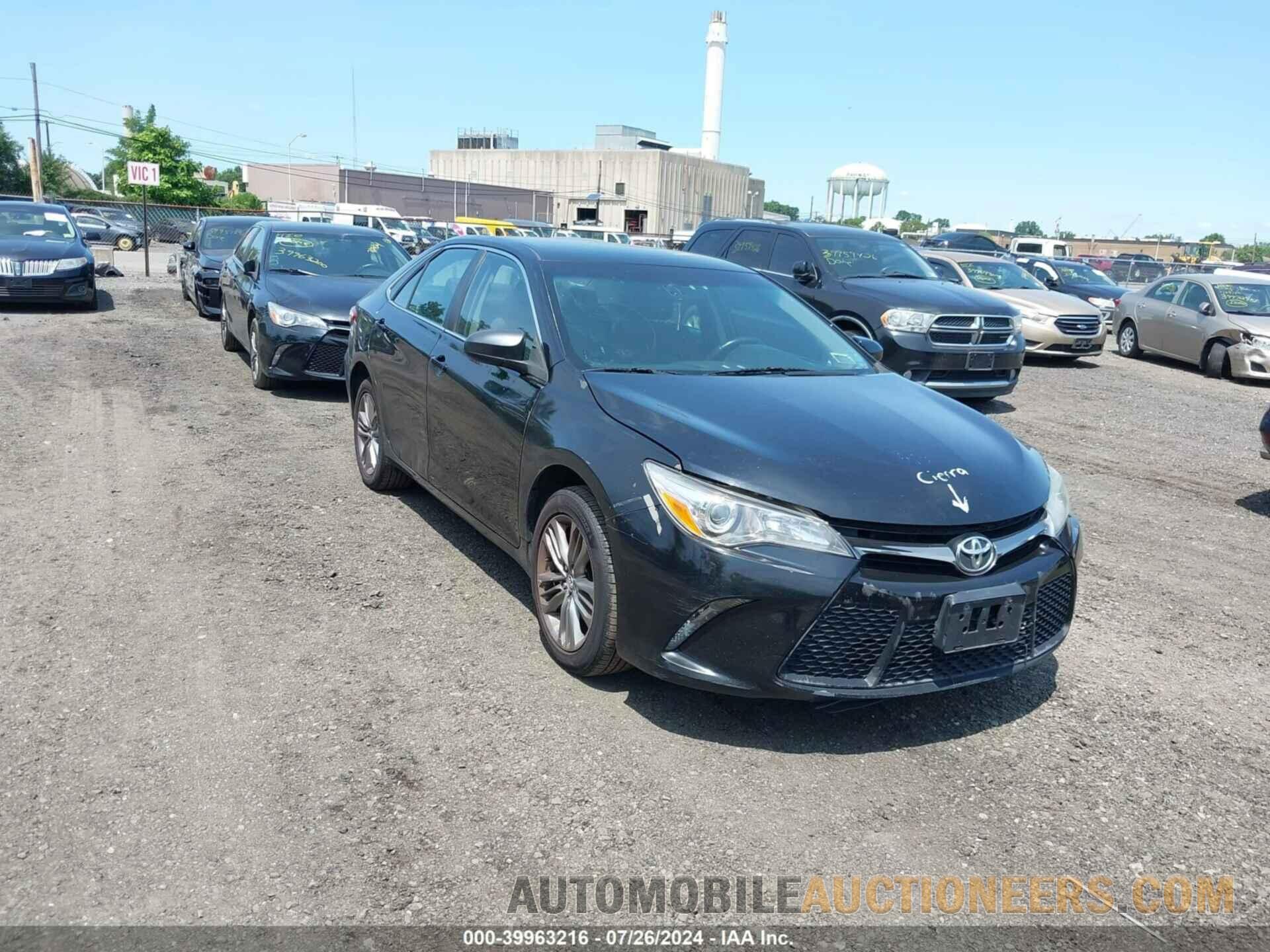 4T1BF1FK0GU153580 TOYOTA CAMRY 2016