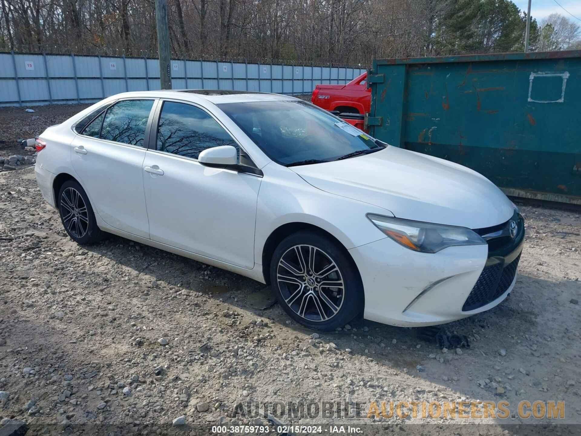 4T1BF1FK0GU180066 TOYOTA CAMRY 2016