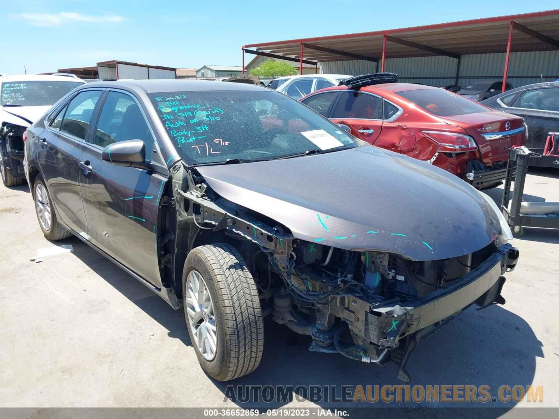 4T1BF1FK0GU193402 TOYOTA CAMRY 2016