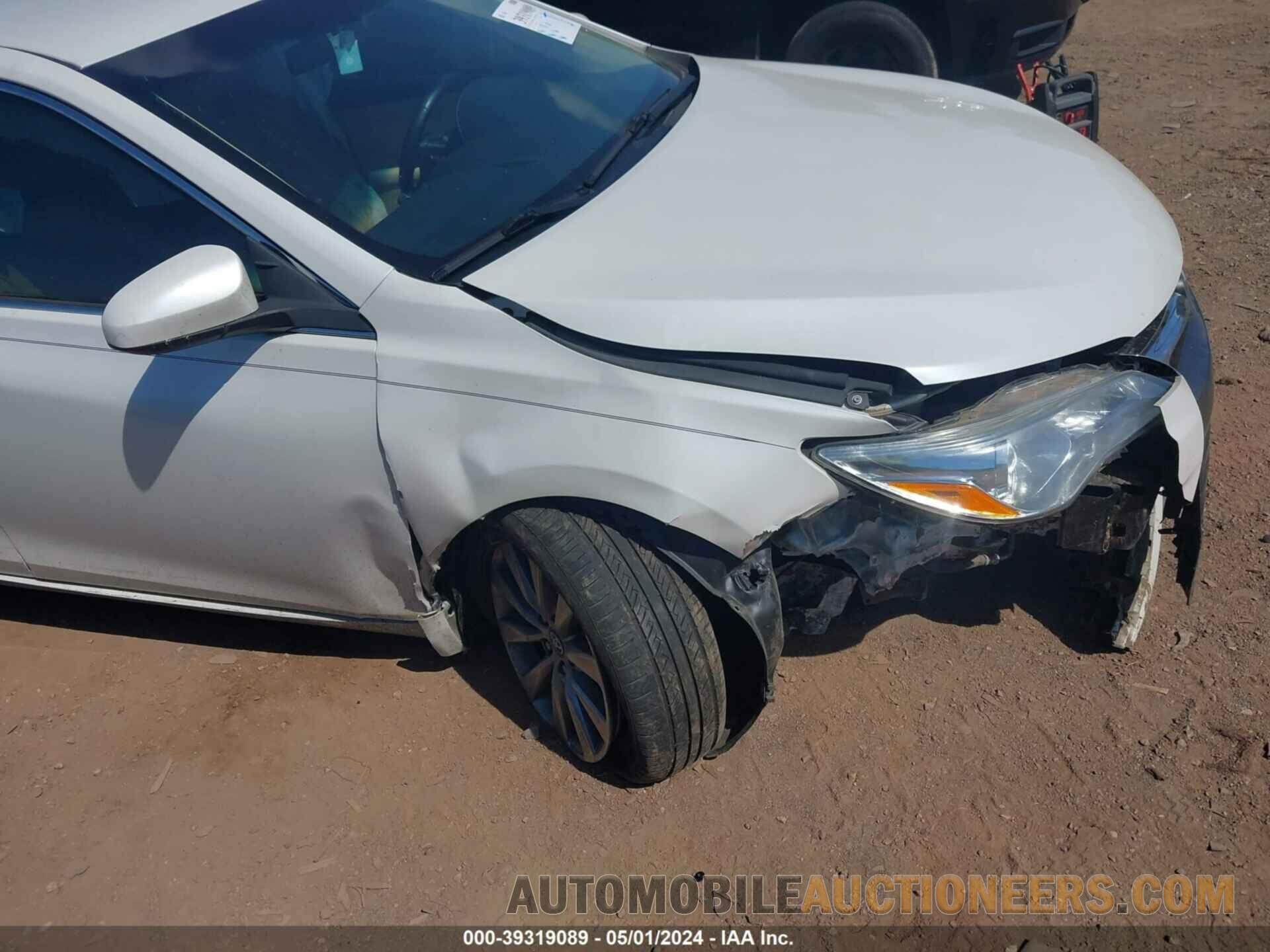 4T1BF1FK0GU205869 TOYOTA CAMRY 2016