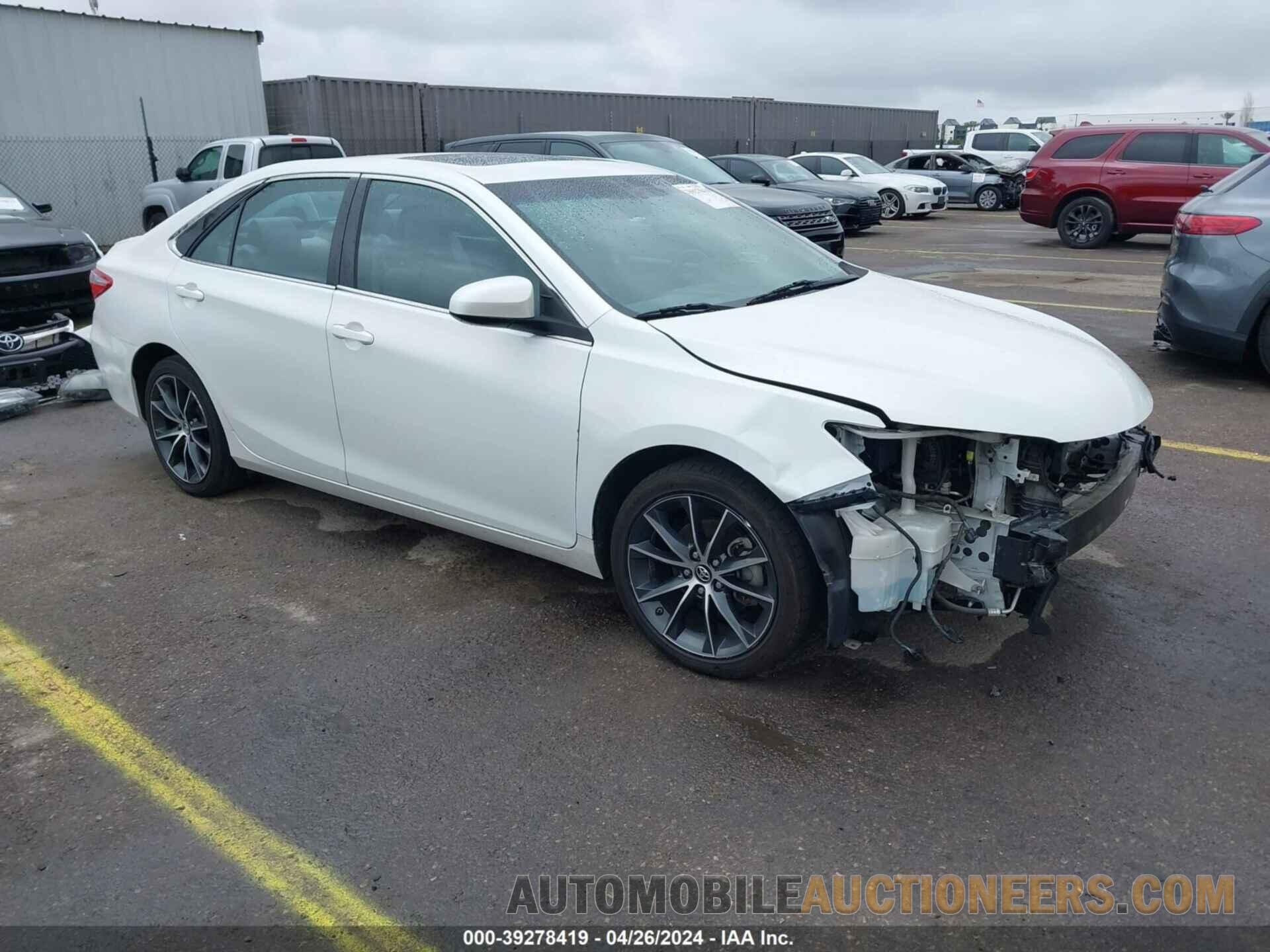 4T1BF1FK0GU249676 TOYOTA CAMRY 2016