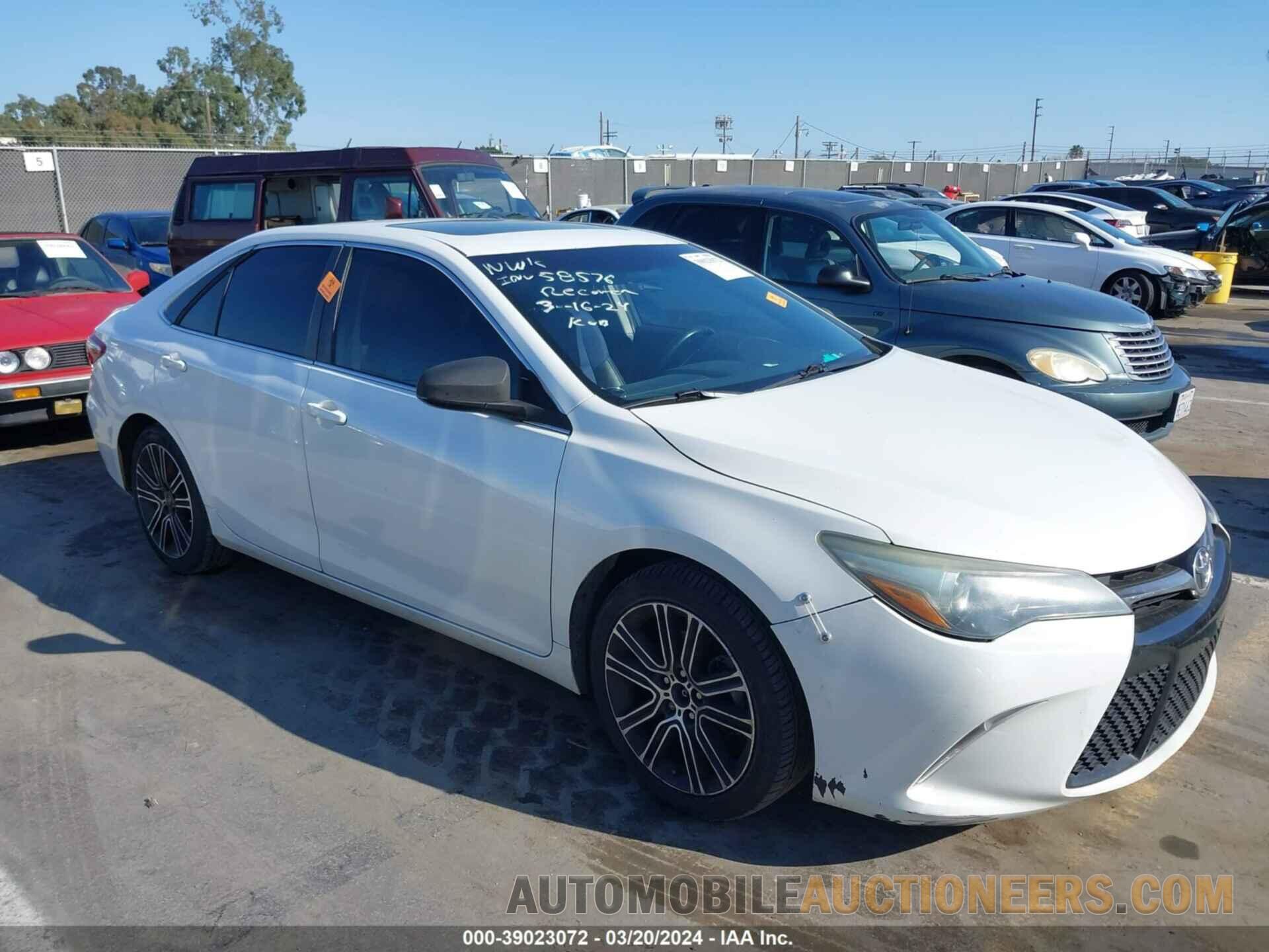 4T1BF1FK0GU540856 TOYOTA CAMRY 2016