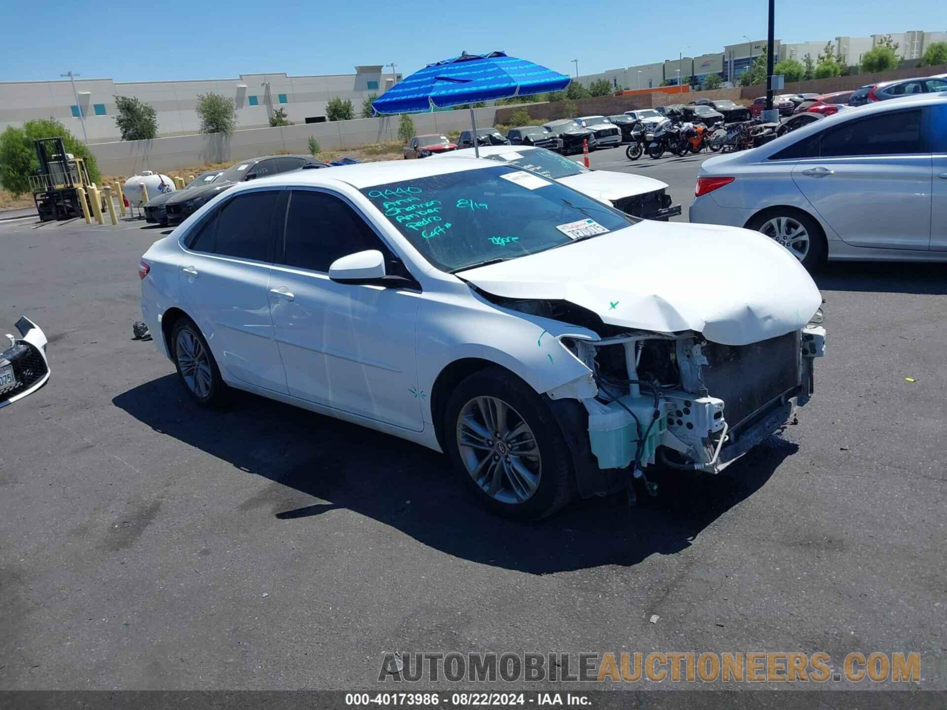 4T1BF1FK0GU543742 TOYOTA CAMRY 2016