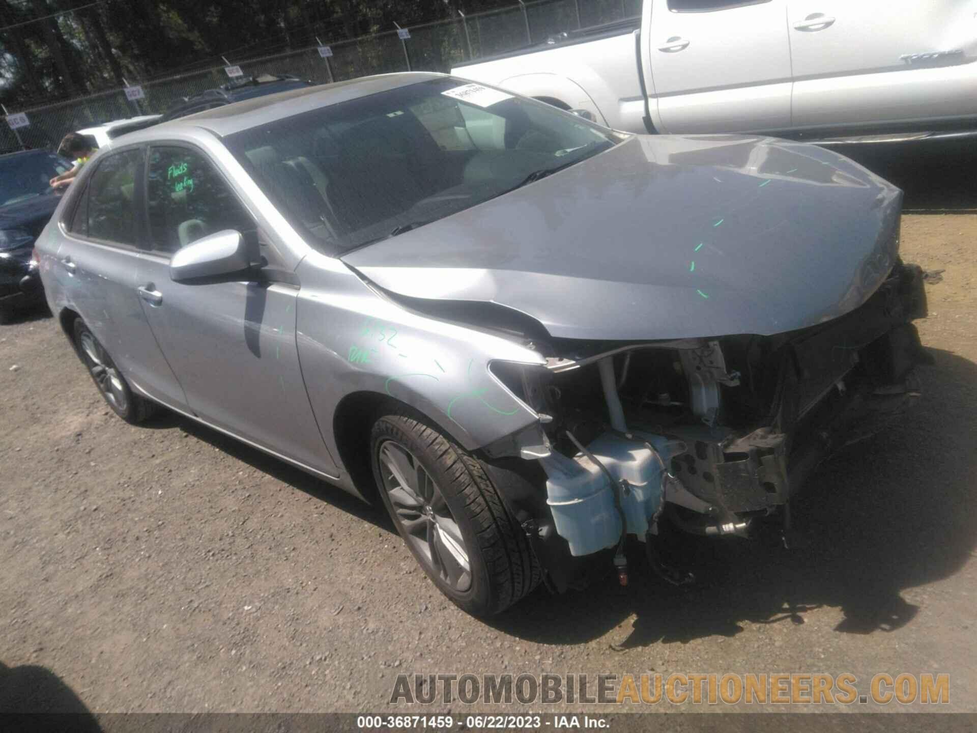 4T1BF1FK0GU545037 TOYOTA CAMRY 2016