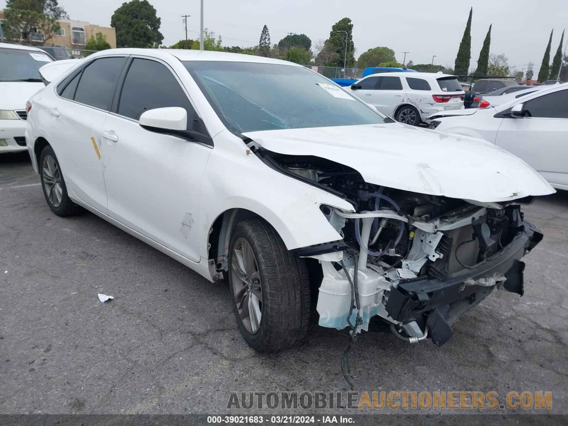 4T1BF1FK0GU546835 TOYOTA CAMRY 2016