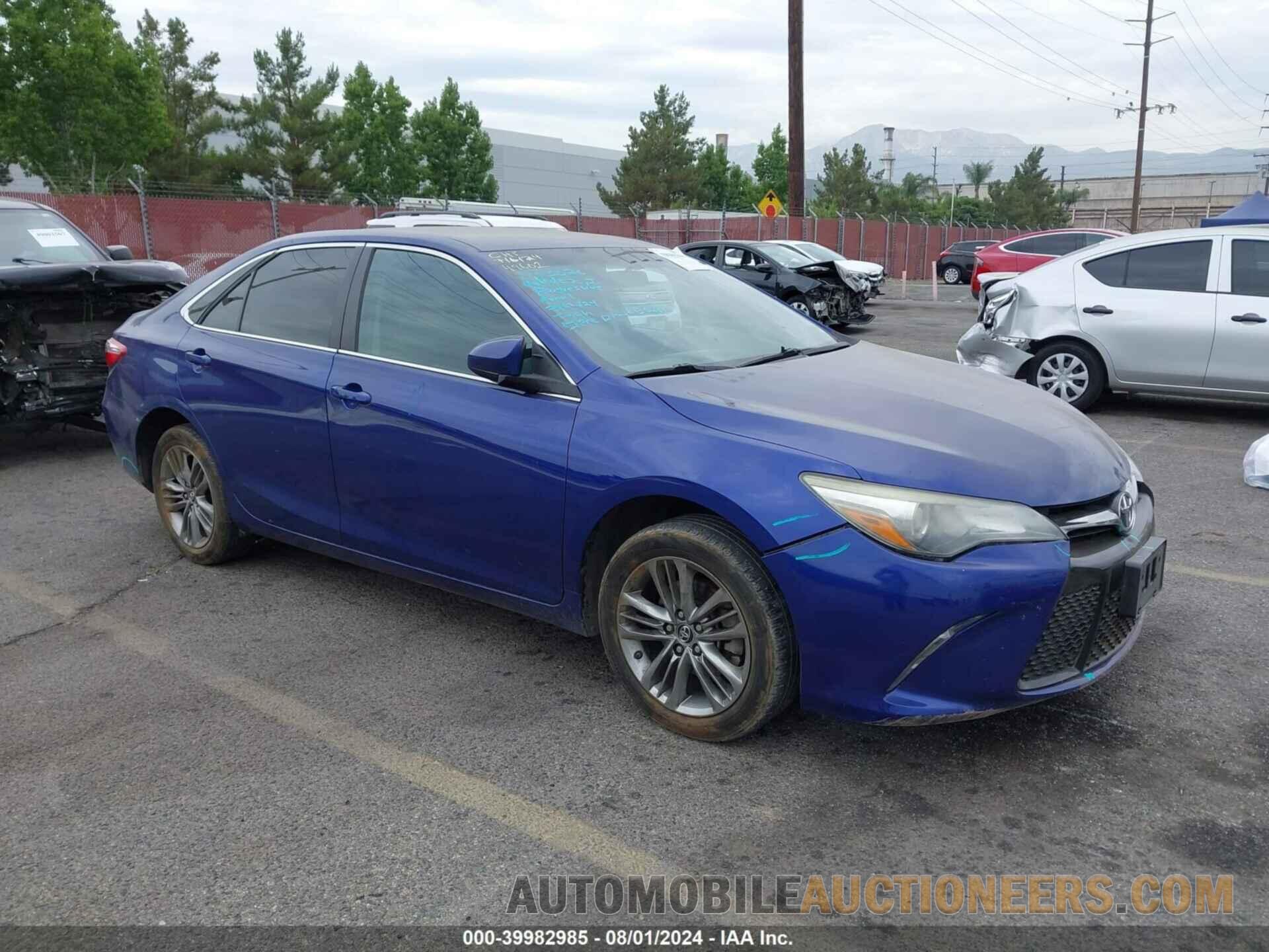 4T1BF1FK0GU549041 TOYOTA CAMRY 2016