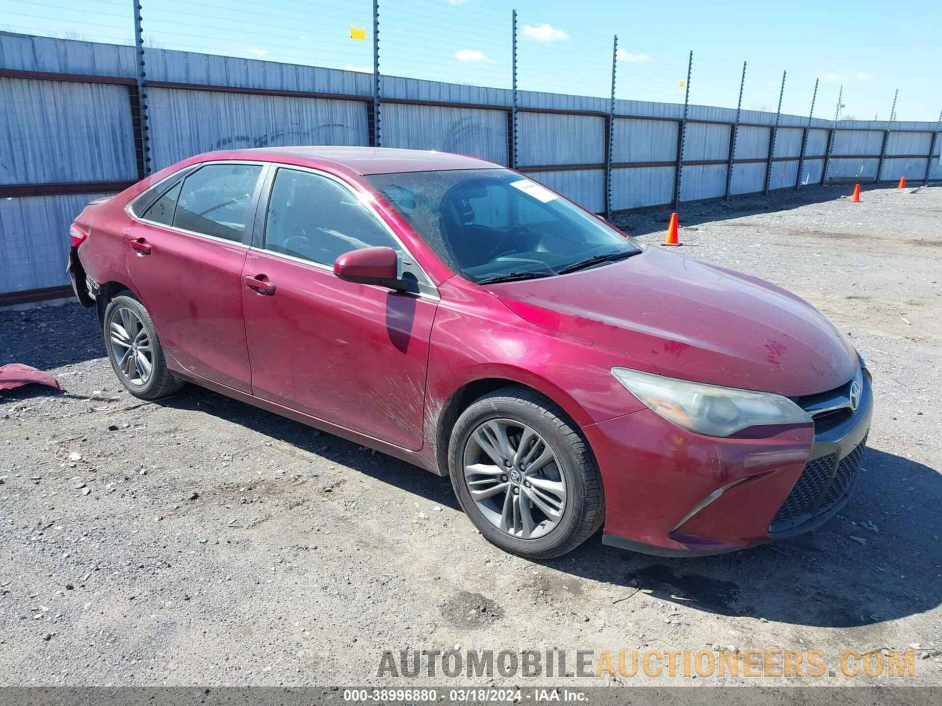 4T1BF1FK0GU560105 TOYOTA CAMRY 2016